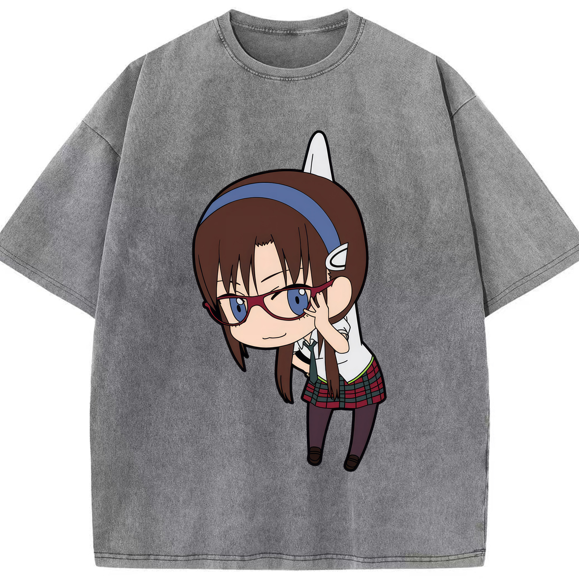 （画像用） EVA 新世紀エヴァンゲリオン 綿100% ヴィンテージ風 半袖Tシャツ（フロントプリント）