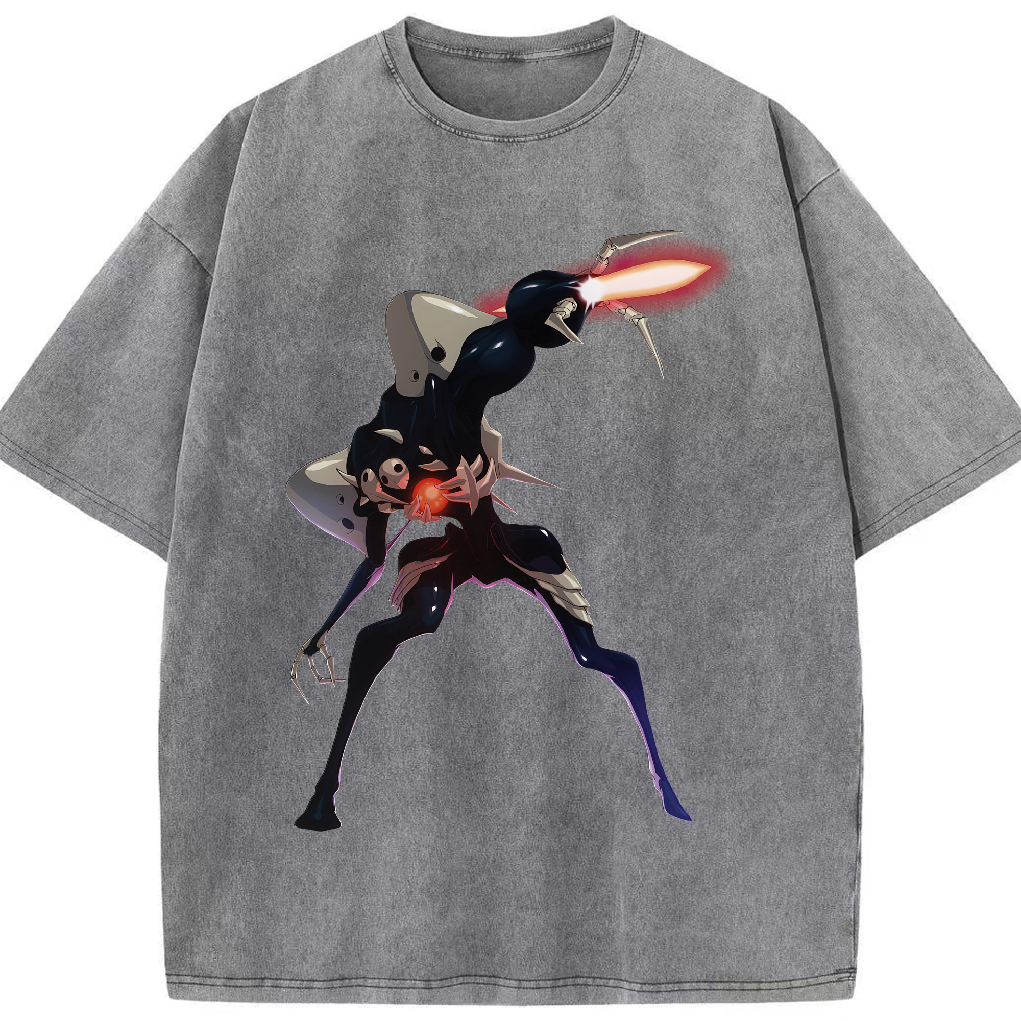 （画像用） EVA 新世紀エヴァンゲリオン 綿100% ヴィンテージ風 半袖Tシャツ（フロントプリント）