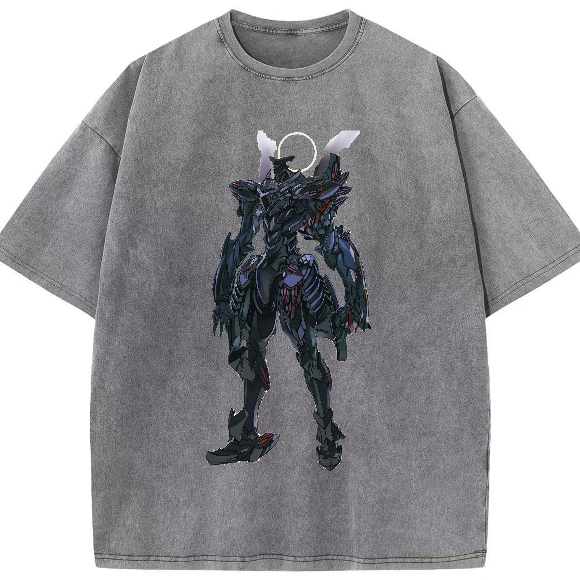 （画像用） EVA 新世紀エヴァンゲリオン 綿100% ヴィンテージ風 半袖Tシャツ（フロントプリント）