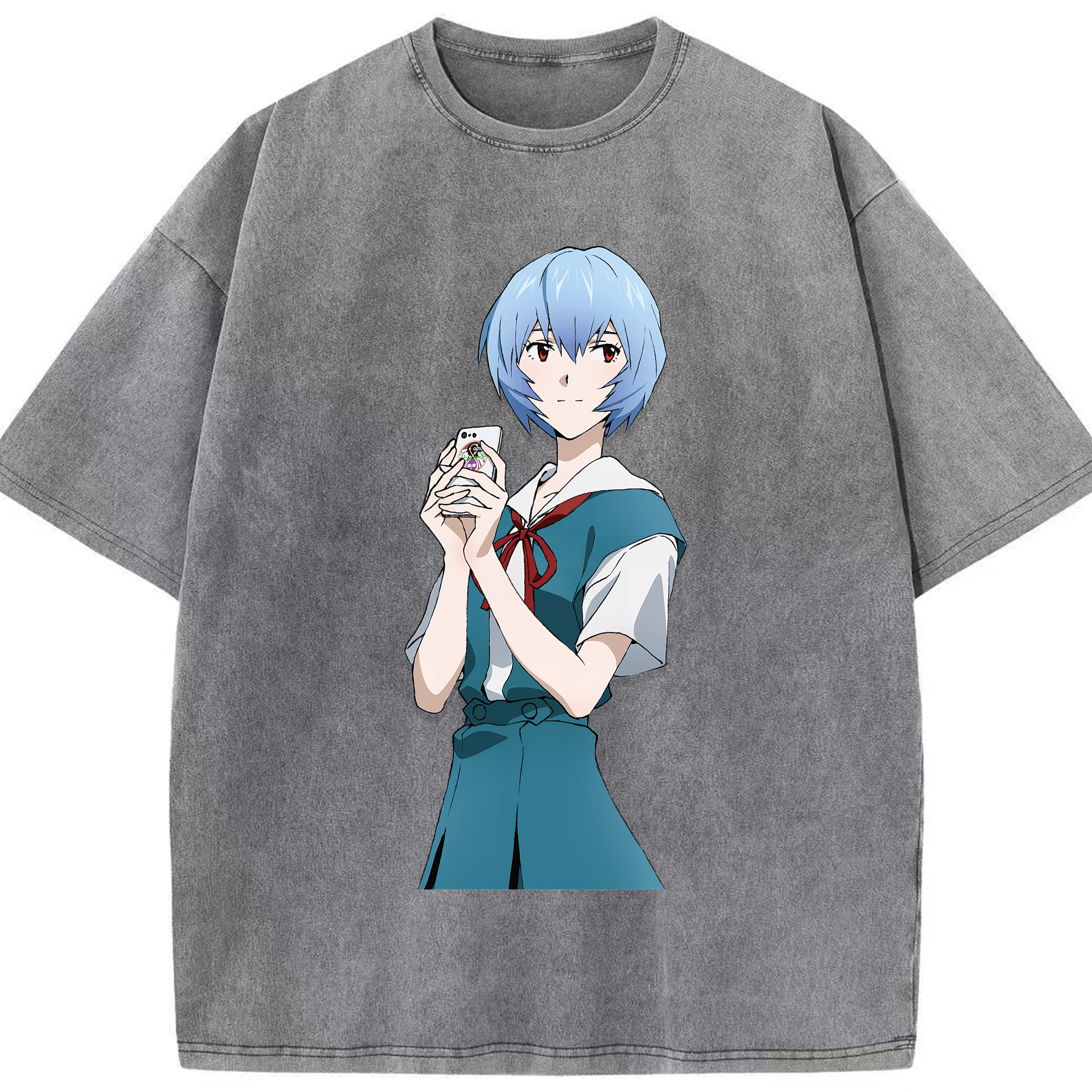 （画像用） EVA 新世紀エヴァンゲリオン 綿100% ヴィンテージ風 半袖Tシャツ（フロントプリント）