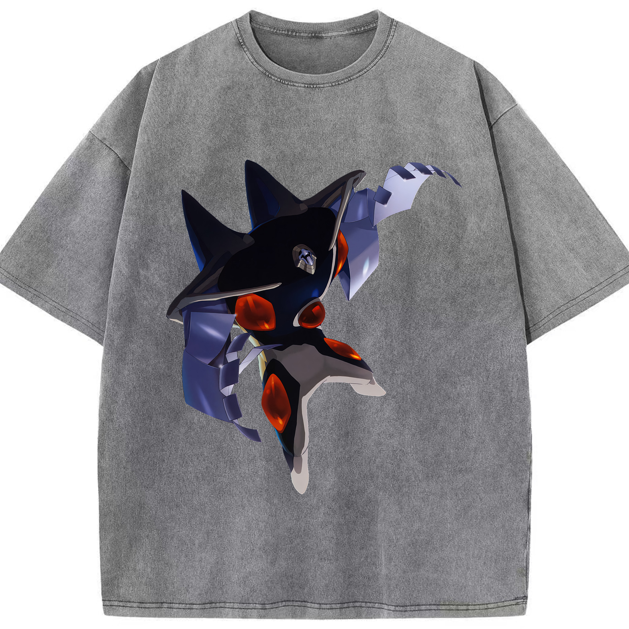 （画像用） EVA 新世紀エヴァンゲリオン 綿100% ヴィンテージ風 半袖Tシャツ（フロントプリント）