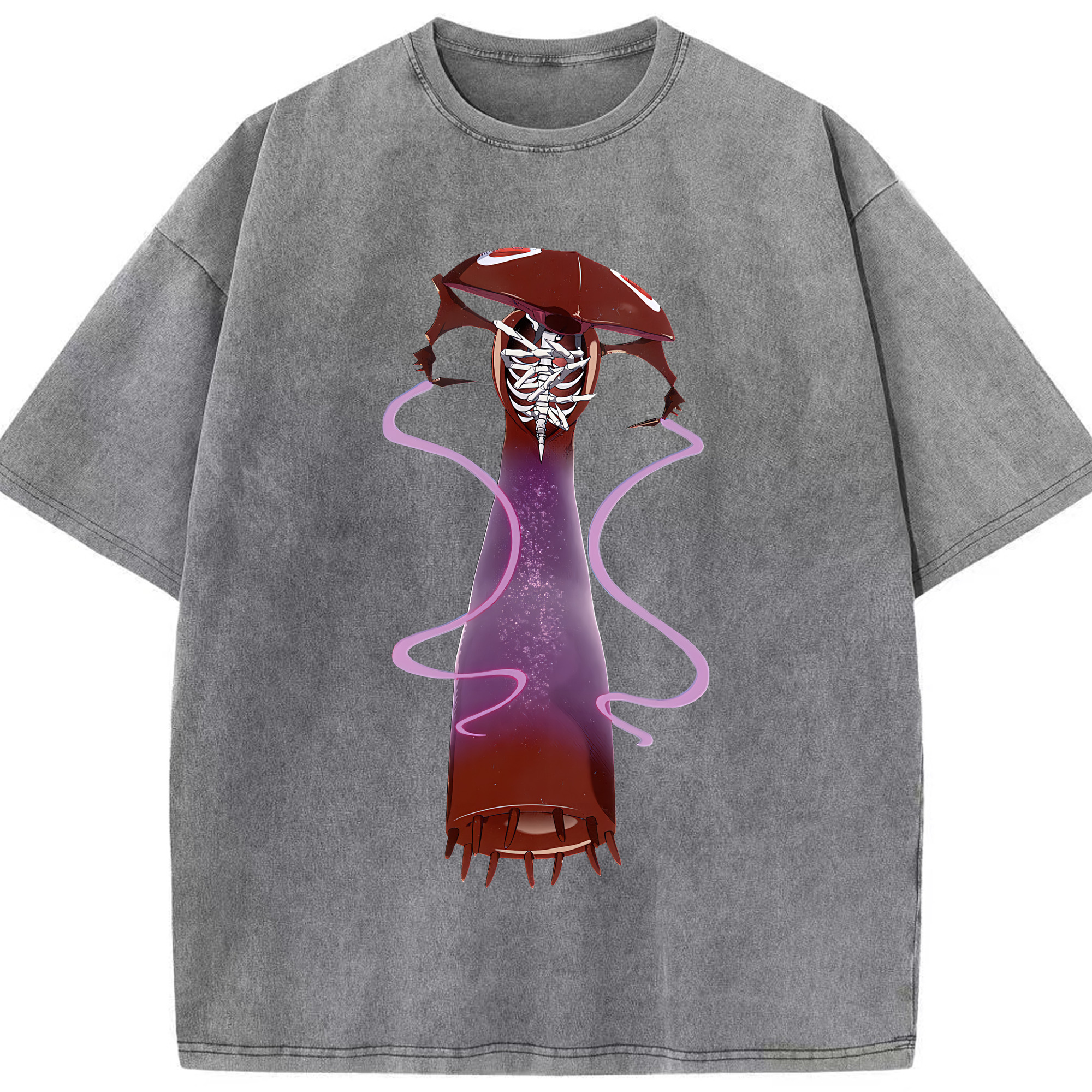（画像用） EVA 新世紀エヴァンゲリオン 綿100% ヴィンテージ風 半袖Tシャツ（フロントプリント）