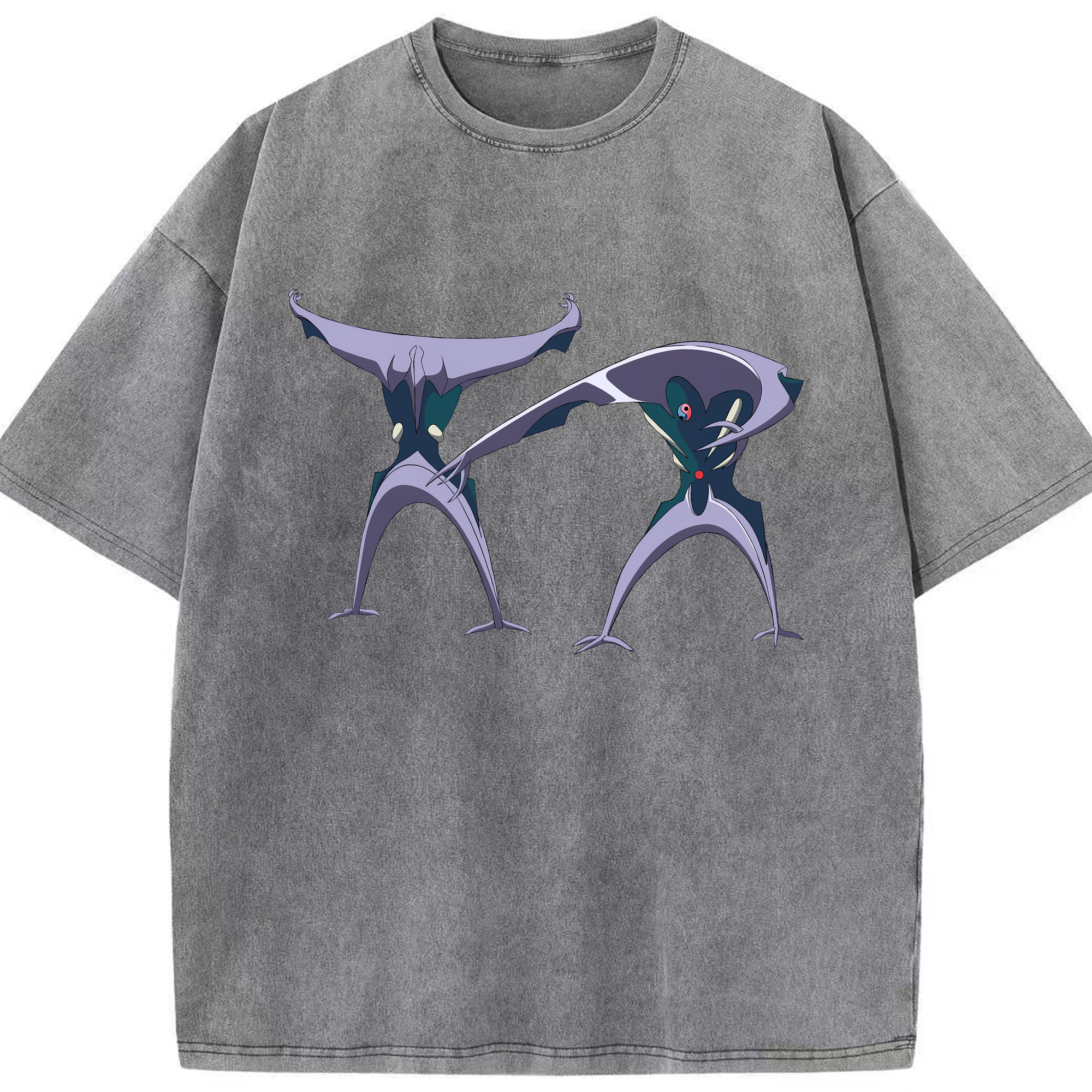 （画像用） EVA 新世紀エヴァンゲリオン 綿100% ヴィンテージ風 半袖Tシャツ（フロントプリント）