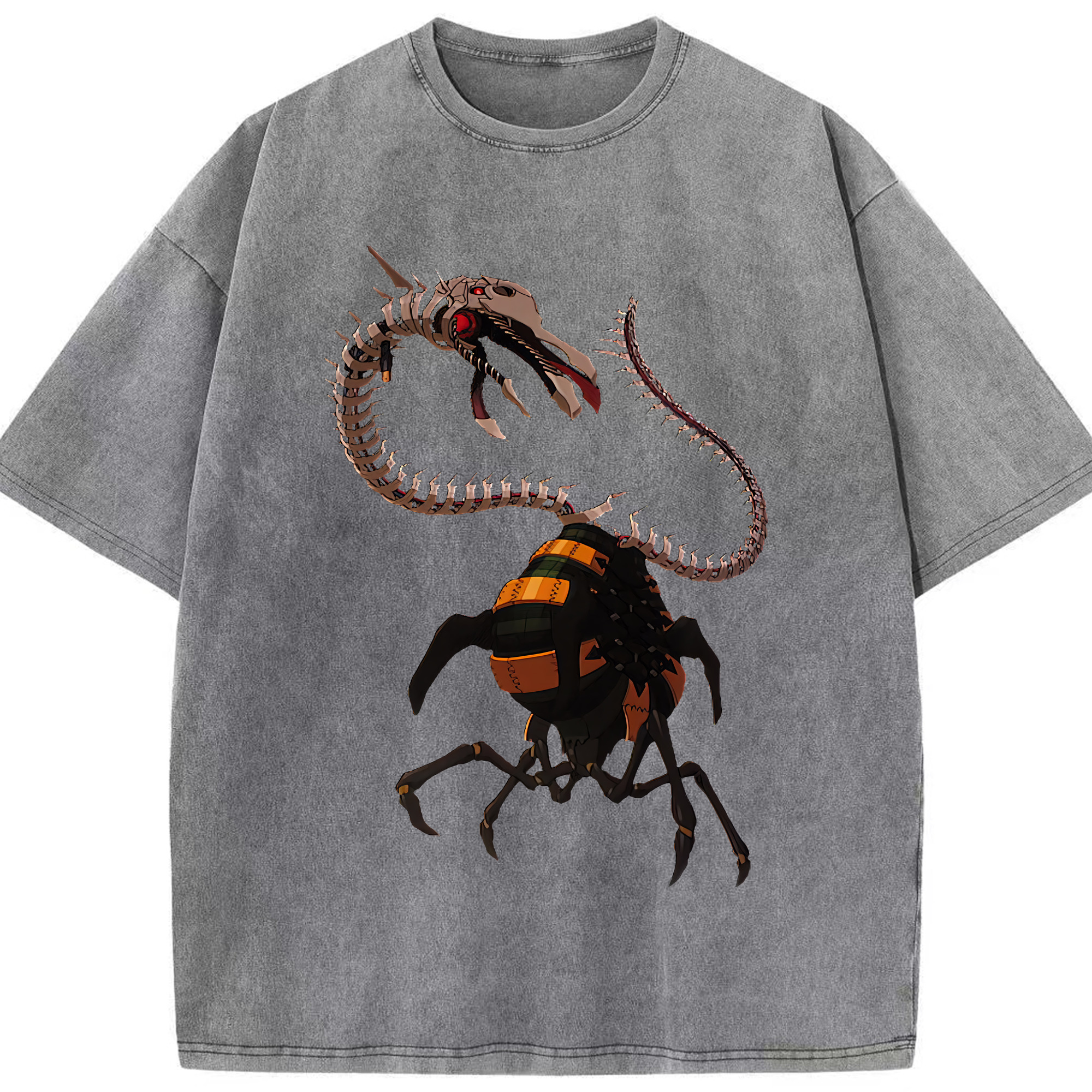 （画像用） EVA 新世紀エヴァンゲリオン 綿100% ヴィンテージ風 半袖Tシャツ（フロントプリント）