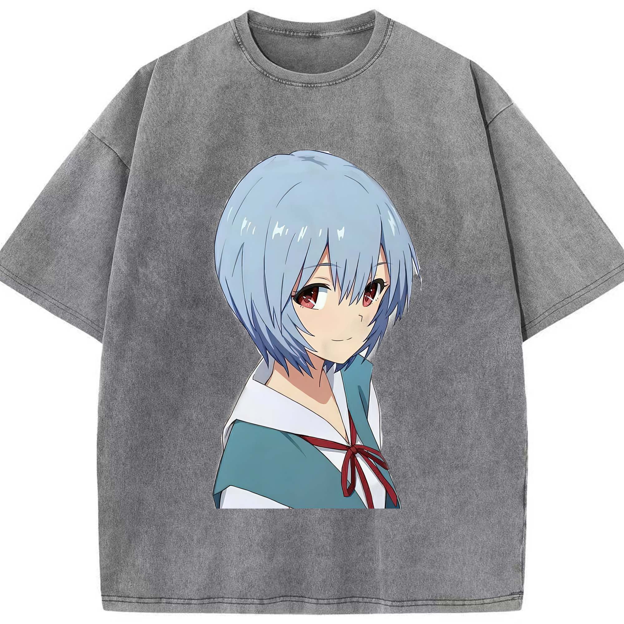 （画像用） EVA 新世紀エヴァンゲリオン 綿100% ヴィンテージ風 半袖Tシャツ（フロントプリント）