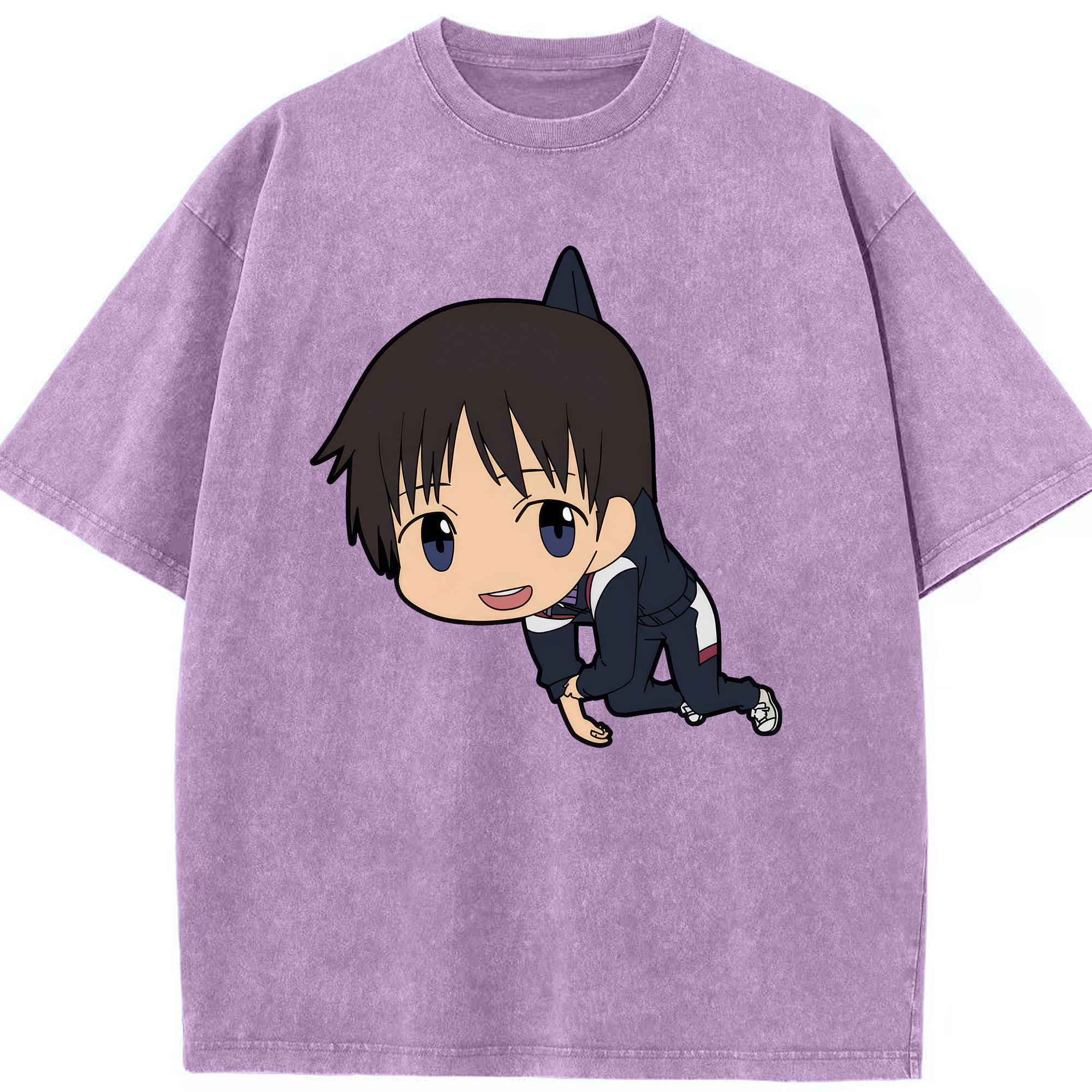 （画像用） EVA 新世紀エヴァンゲリオン 綿100% ヴィンテージ風 半袖Tシャツ（フロントプリント）