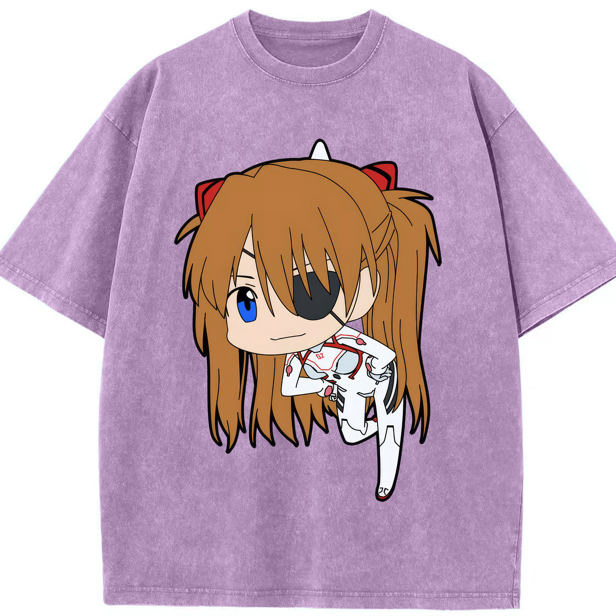 （画像用） EVA 新世紀エヴァンゲリオン 綿100% ヴィンテージ風 半袖Tシャツ（フロントプリント）
