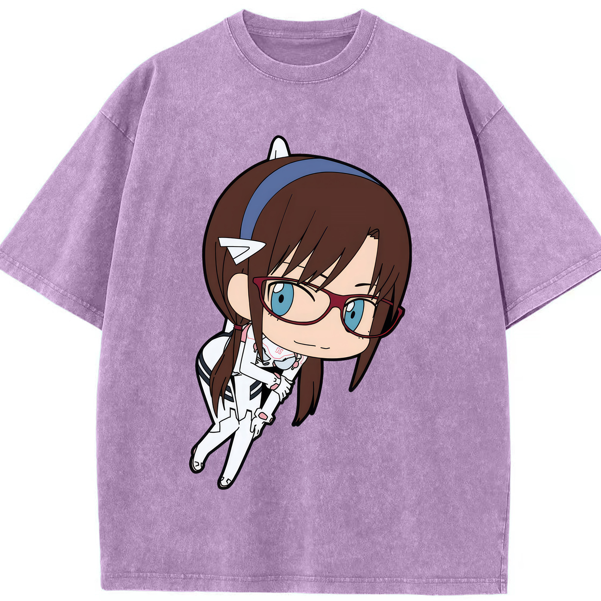（画像用） EVA 新世紀エヴァンゲリオン 綿100% ヴィンテージ風 半袖Tシャツ（フロントプリント）