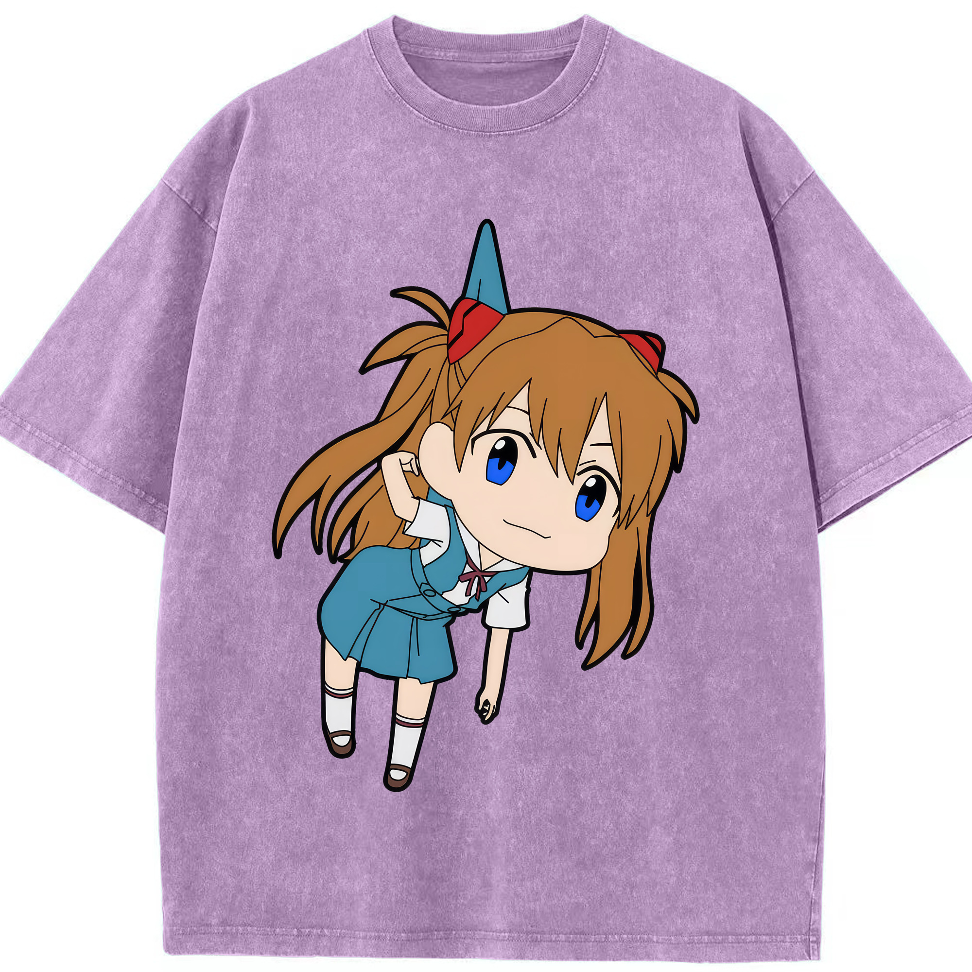 （画像用） EVA 新世紀エヴァンゲリオン 綿100% ヴィンテージ風 半袖Tシャツ（フロントプリント）