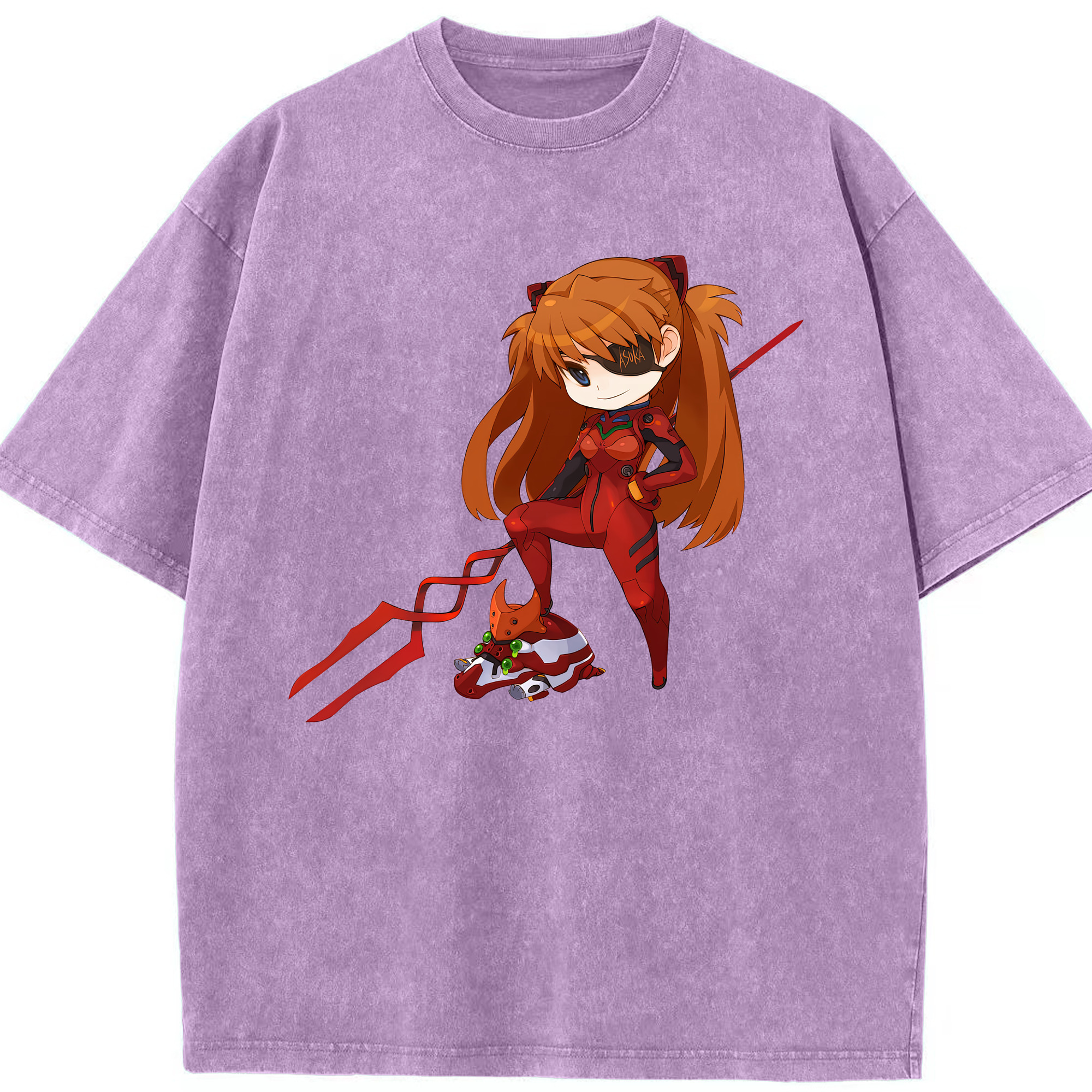 （画像用） EVA 新世紀エヴァンゲリオン 綿100% ヴィンテージ風 半袖Tシャツ（フロントプリント）