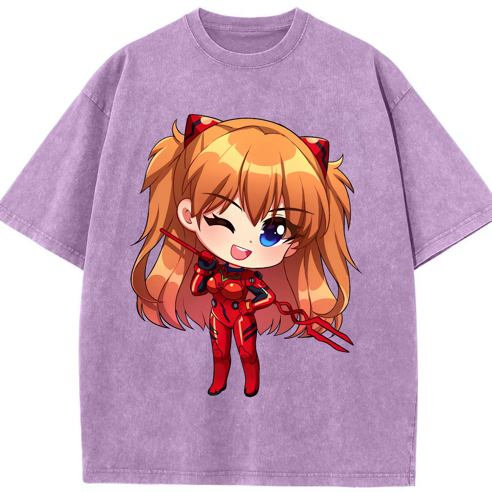 （画像用） EVA 新世紀エヴァンゲリオン 綿100% ヴィンテージ風 半袖Tシャツ（フロントプリント）