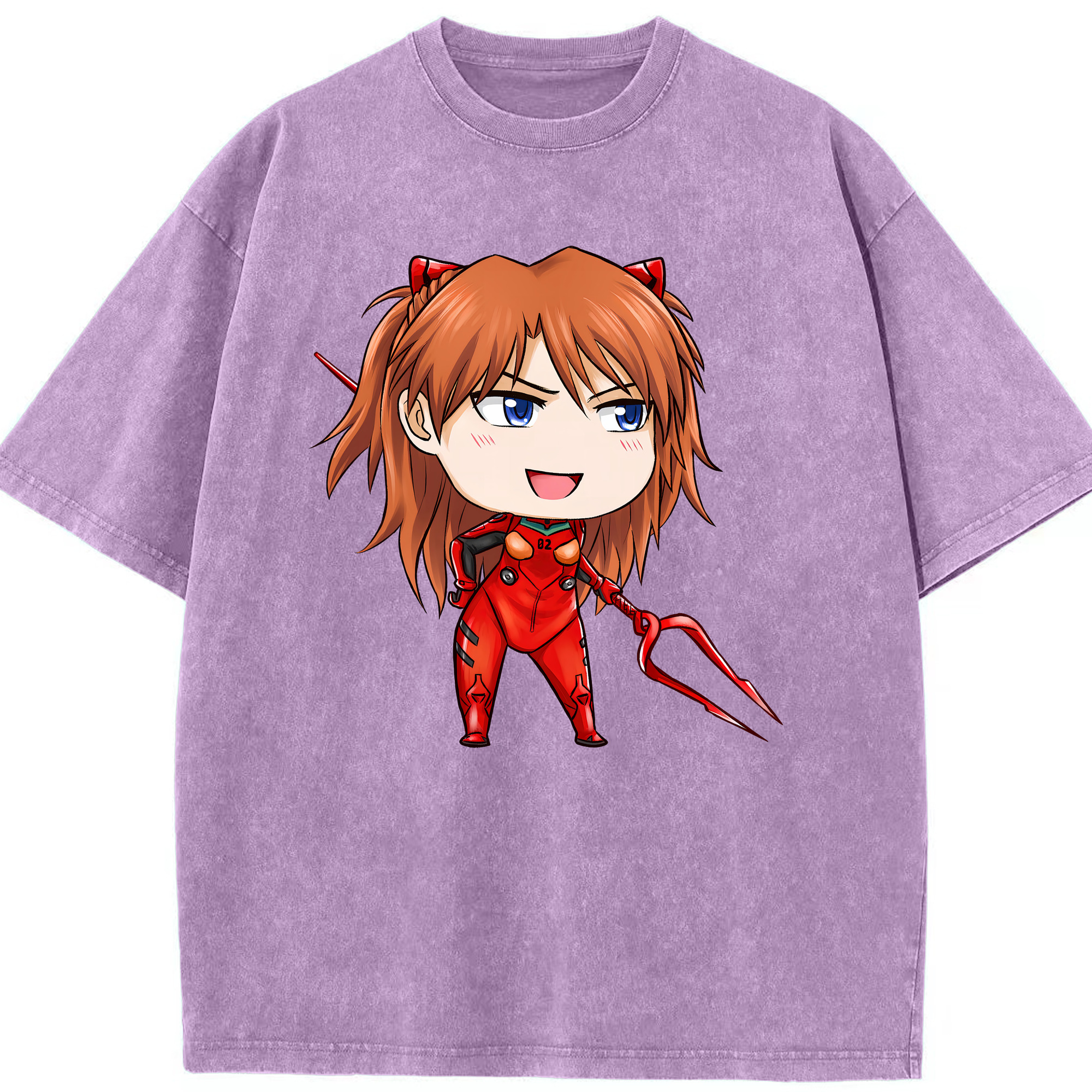 （画像用） EVA 新世紀エヴァンゲリオン 綿100% ヴィンテージ風 半袖Tシャツ（フロントプリント）