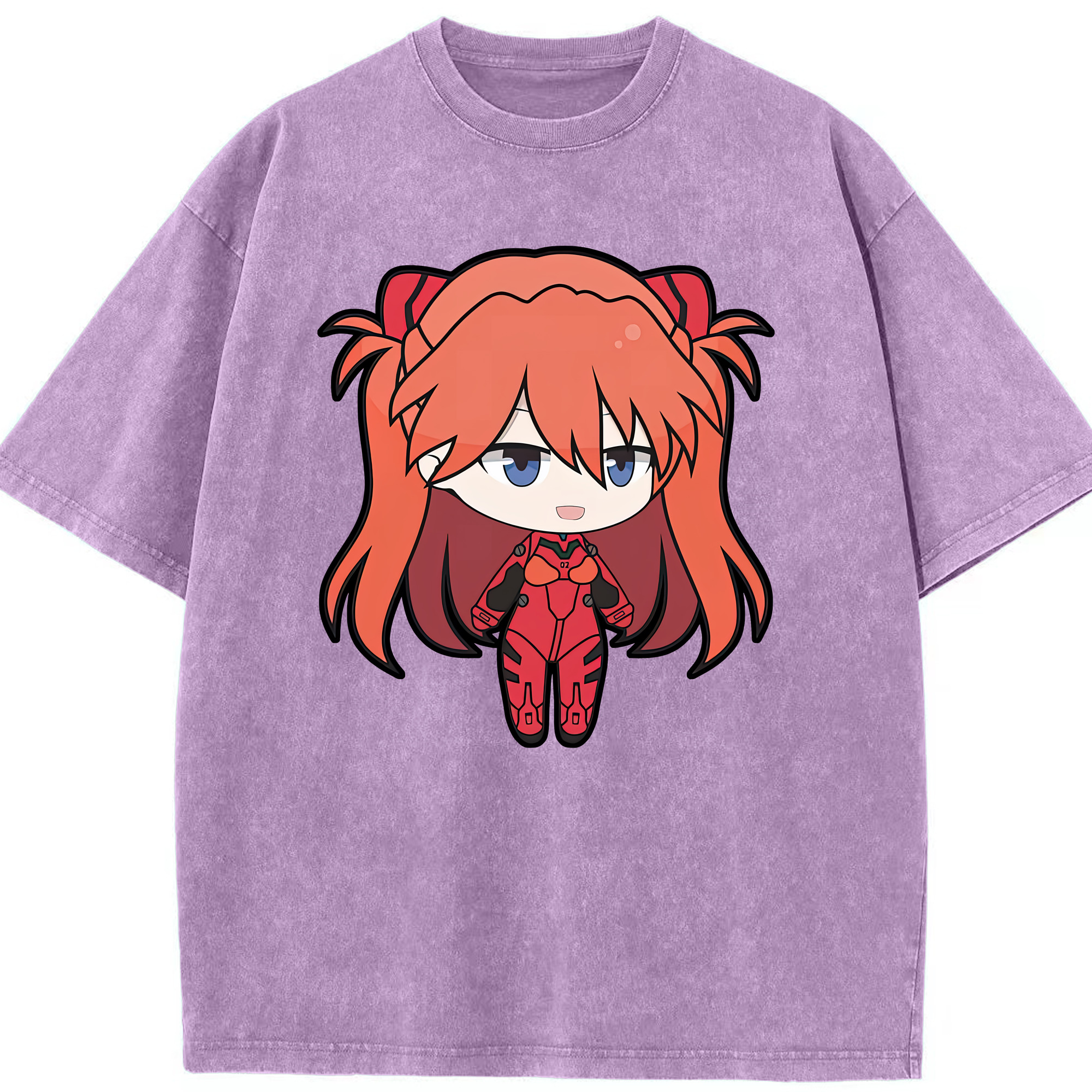 （画像用） EVA 新世紀エヴァンゲリオン 綿100% ヴィンテージ風 半袖Tシャツ（フロントプリント）
