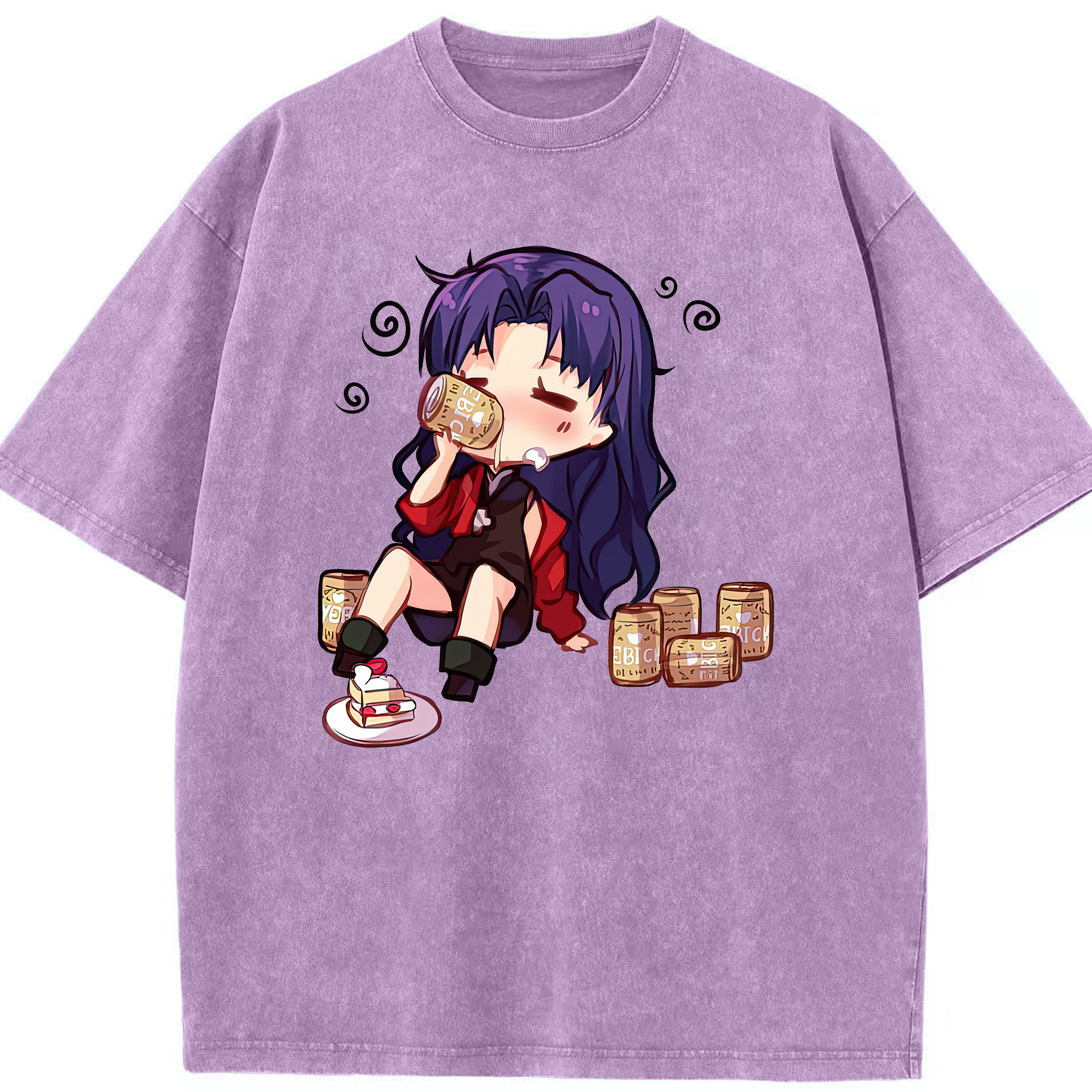 （画像用） EVA 新世紀エヴァンゲリオン 綿100% ヴィンテージ風 半袖Tシャツ（フロントプリント）