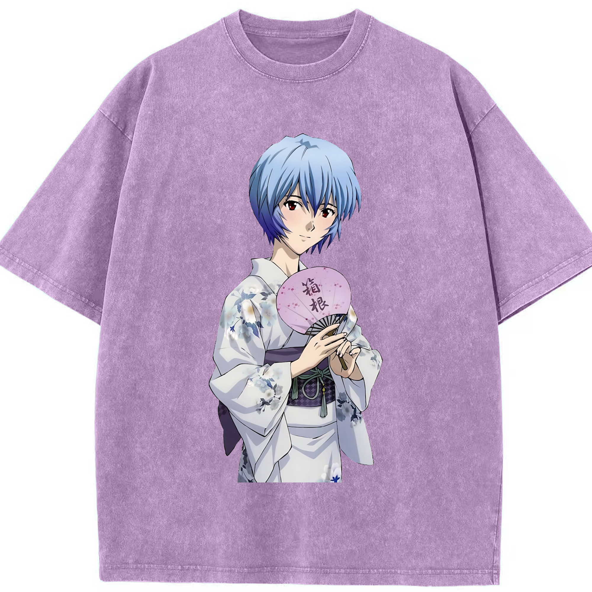 （画像用） EVA 新世紀エヴァンゲリオン 綿100% ヴィンテージ風 半袖Tシャツ（フロントプリント）