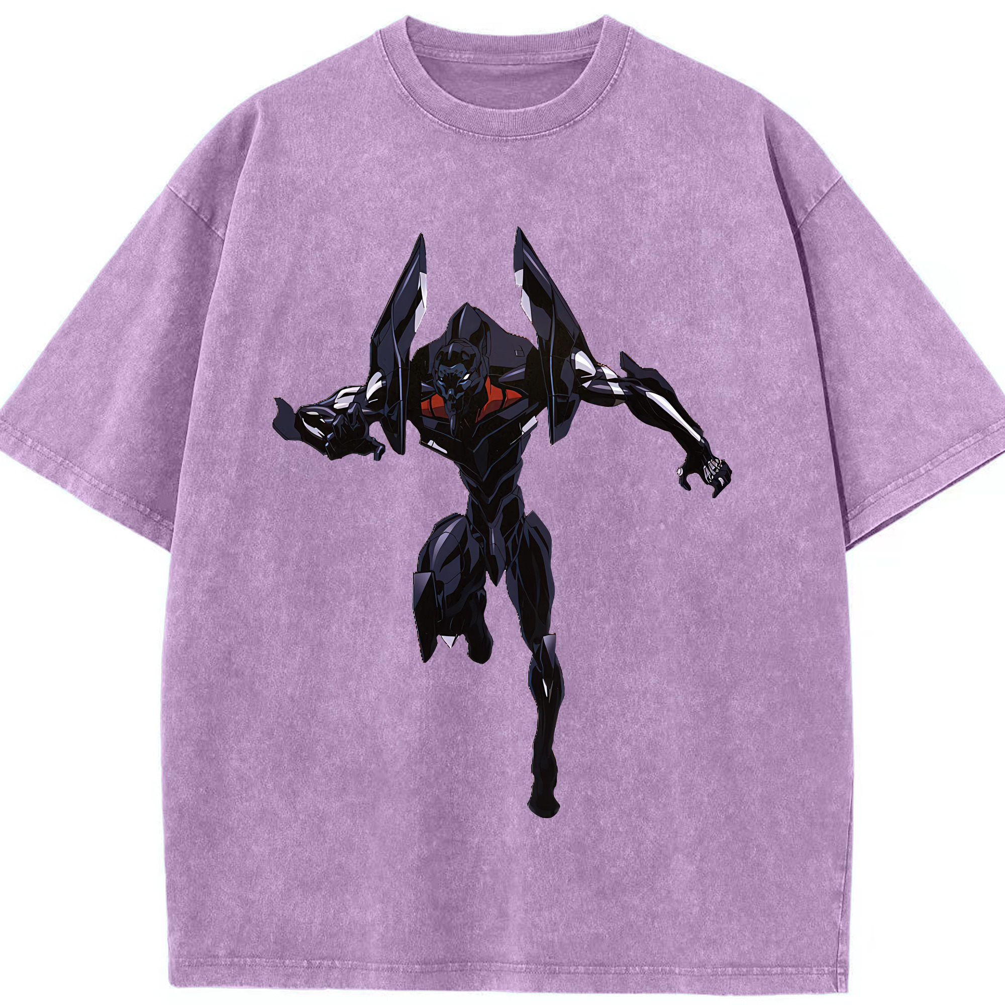 （画像用） EVA 新世紀エヴァンゲリオン 綿100% ヴィンテージ風 半袖Tシャツ（フロントプリント）