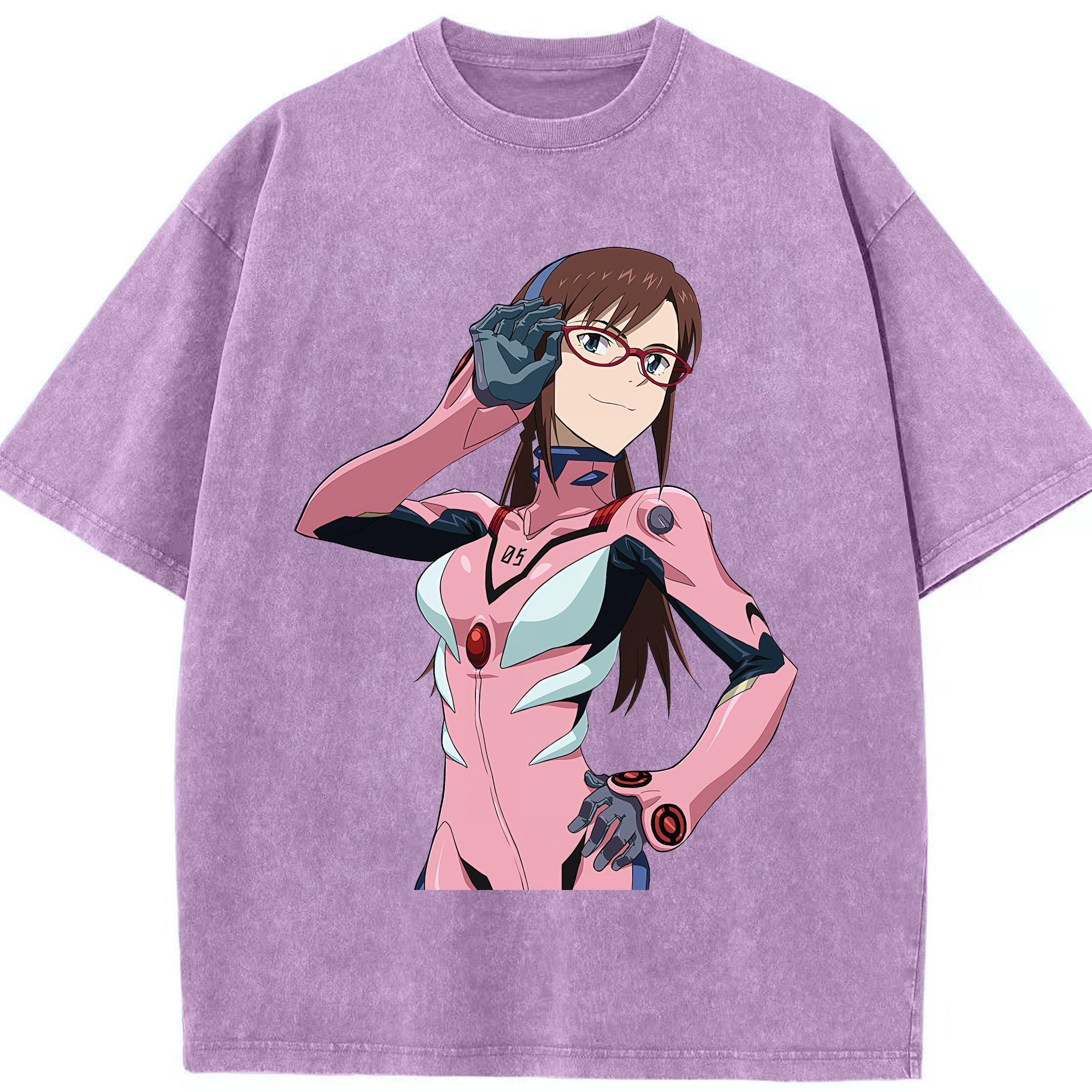 （画像用） EVA 新世紀エヴァンゲリオン 綿100% ヴィンテージ風 半袖Tシャツ（フロントプリント）