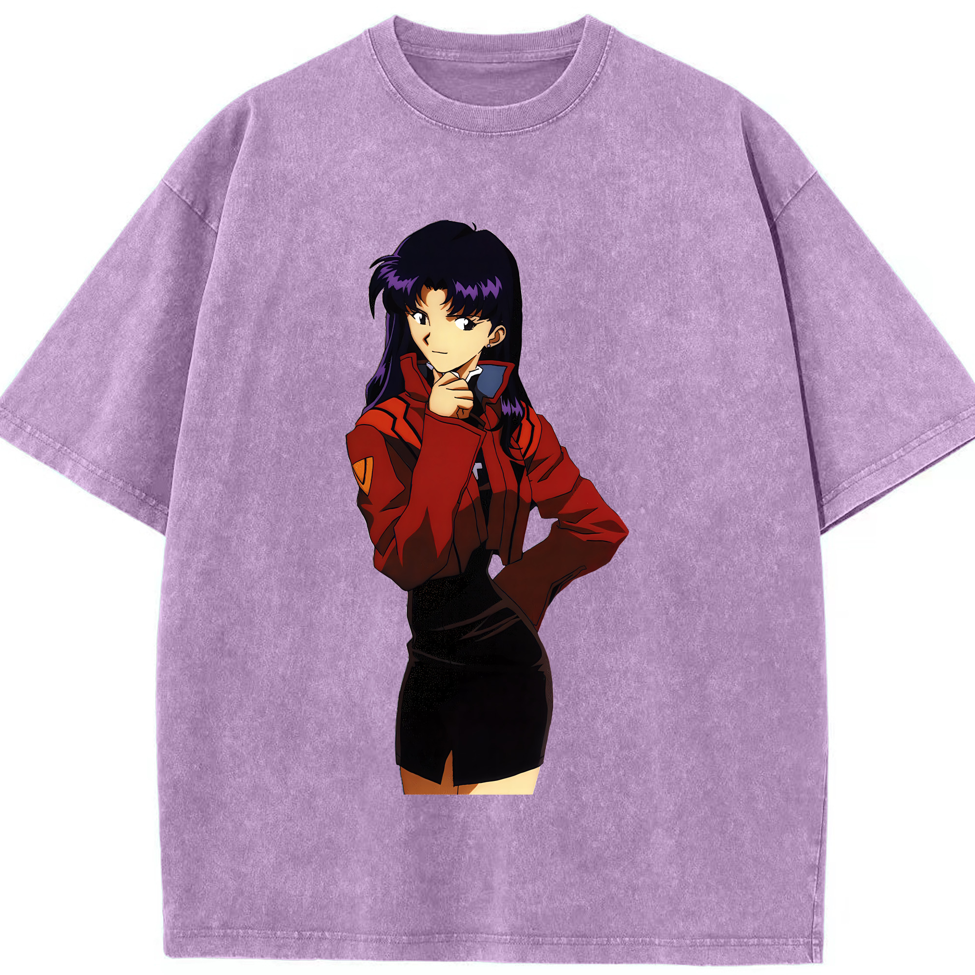 （画像用） EVA 新世紀エヴァンゲリオン 綿100% ヴィンテージ風 半袖Tシャツ（フロントプリント）