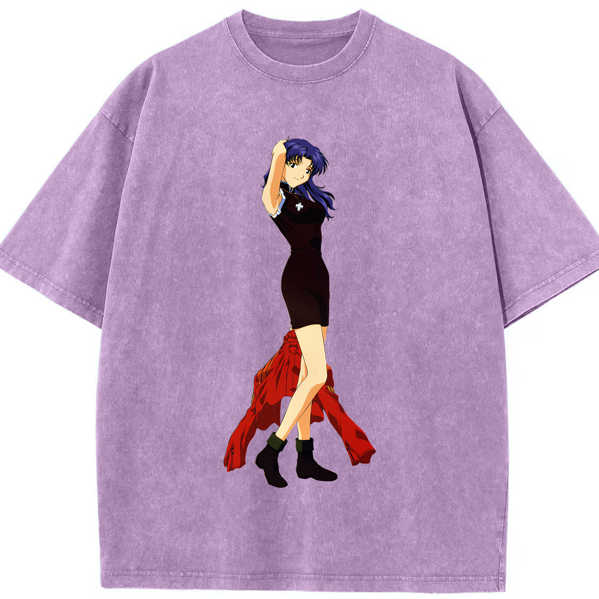 （画像用） EVA 新世紀エヴァンゲリオン 綿100% ヴィンテージ風 半袖Tシャツ（フロントプリント）