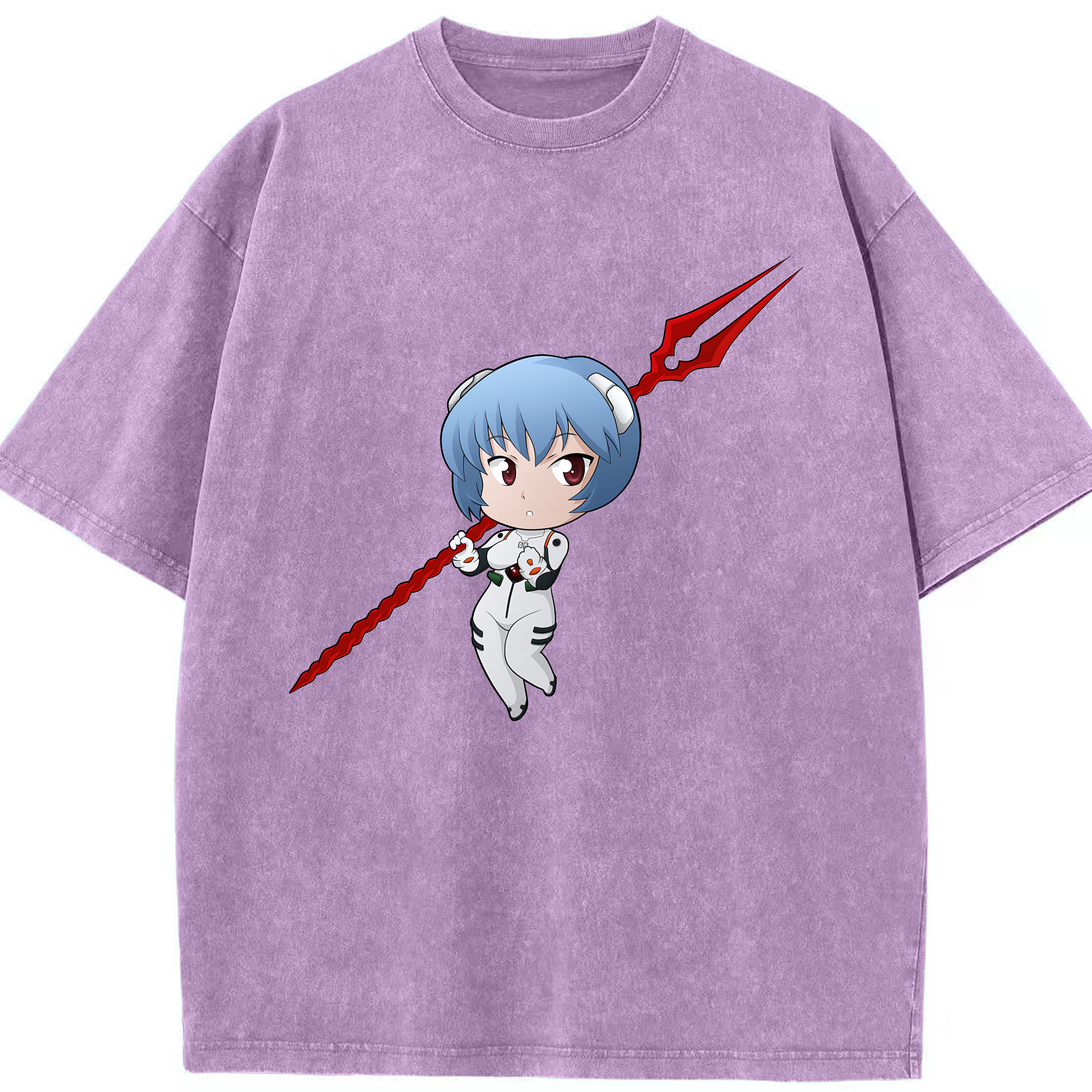 （画像用） EVA 新世紀エヴァンゲリオン 綿100% ヴィンテージ風 半袖Tシャツ（フロントプリント）