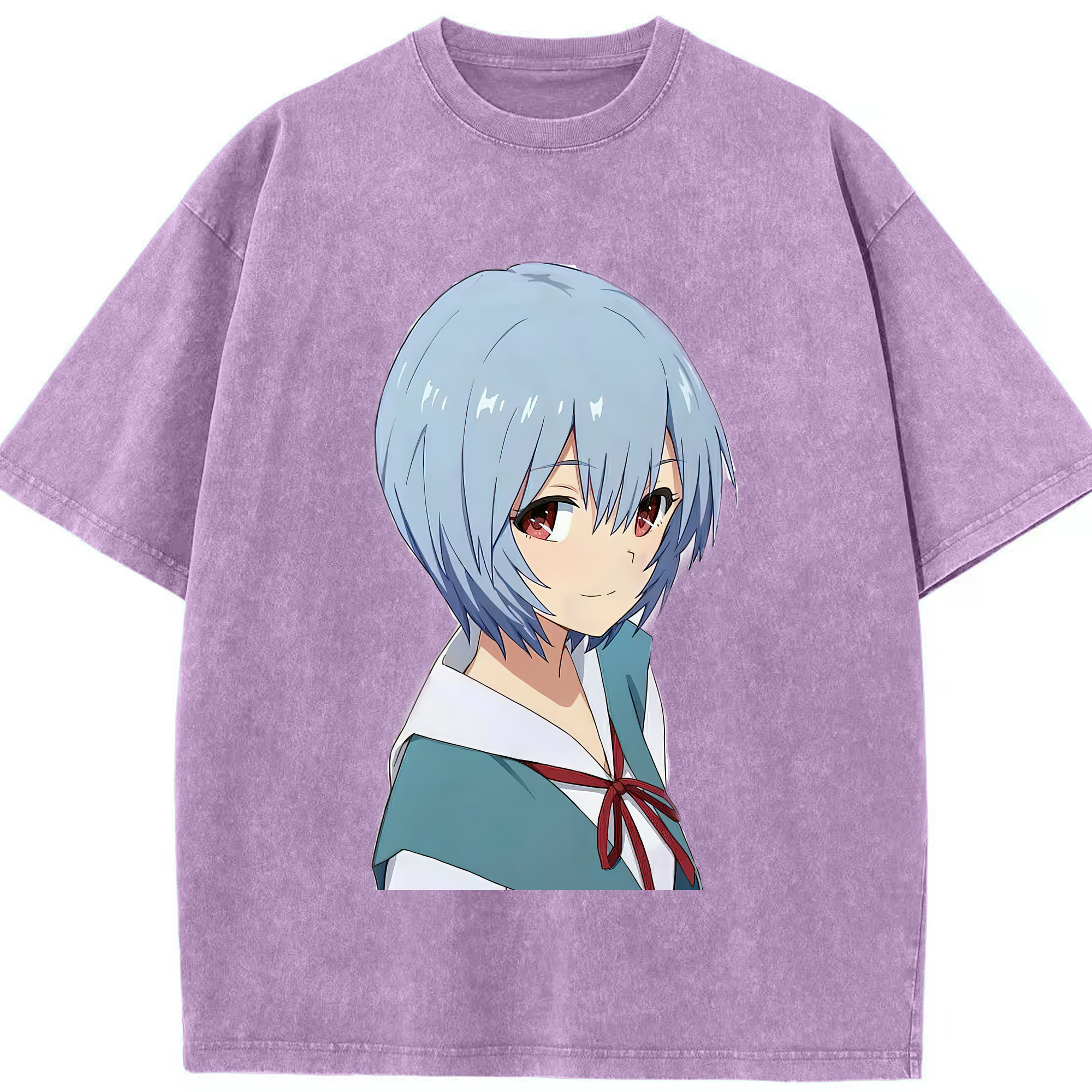（画像用） EVA 新世紀エヴァンゲリオン 綿100% ヴィンテージ風 半袖Tシャツ（フロントプリント）
