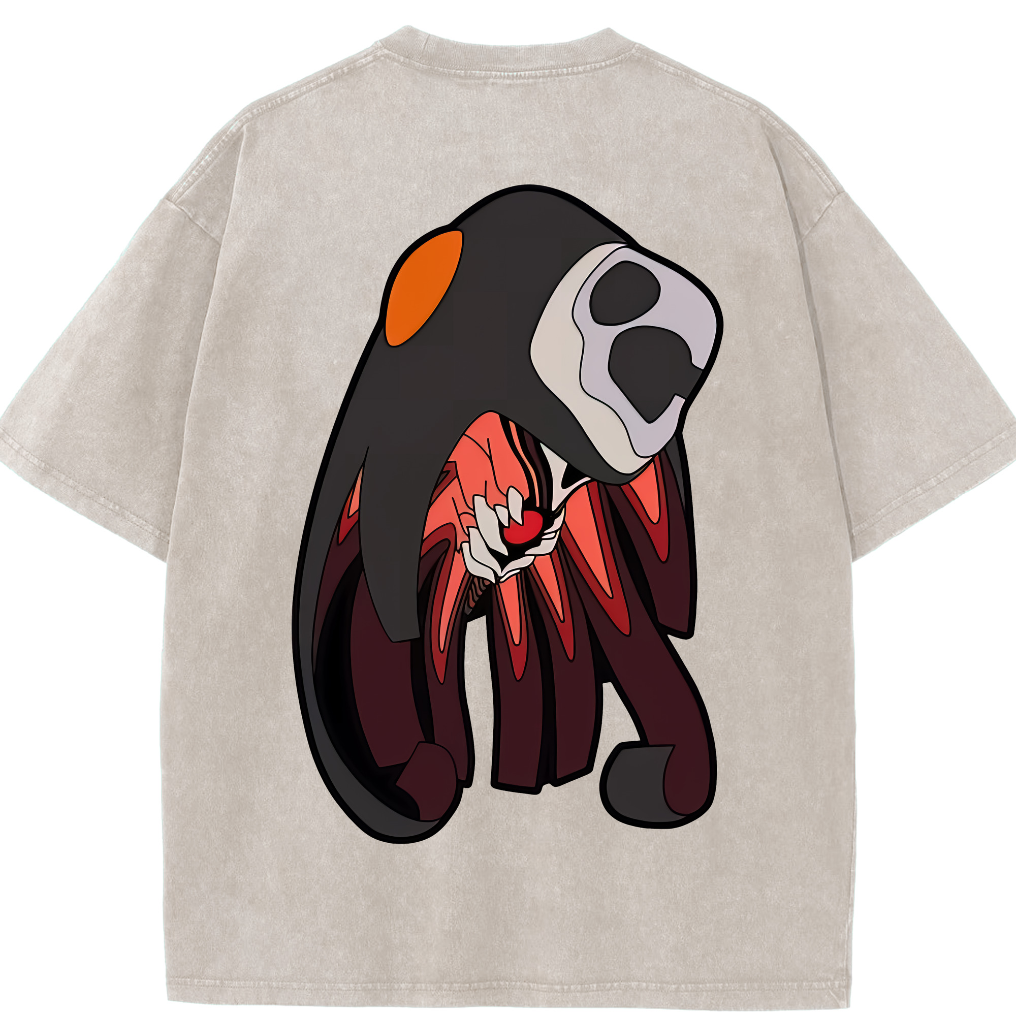 （画像用） EVA 新世紀エヴァンゲリオン 綿100% ヴィンテージ風 半袖Tシャツ（背面プリント）