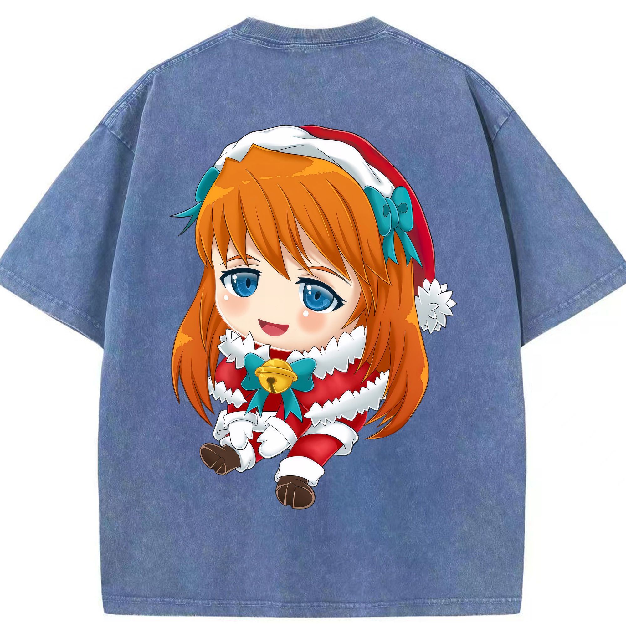 （画像用） EVA 新世紀エヴァンゲリオン 綿100% ヴィンテージ風 半袖Tシャツ（背面プリント）
