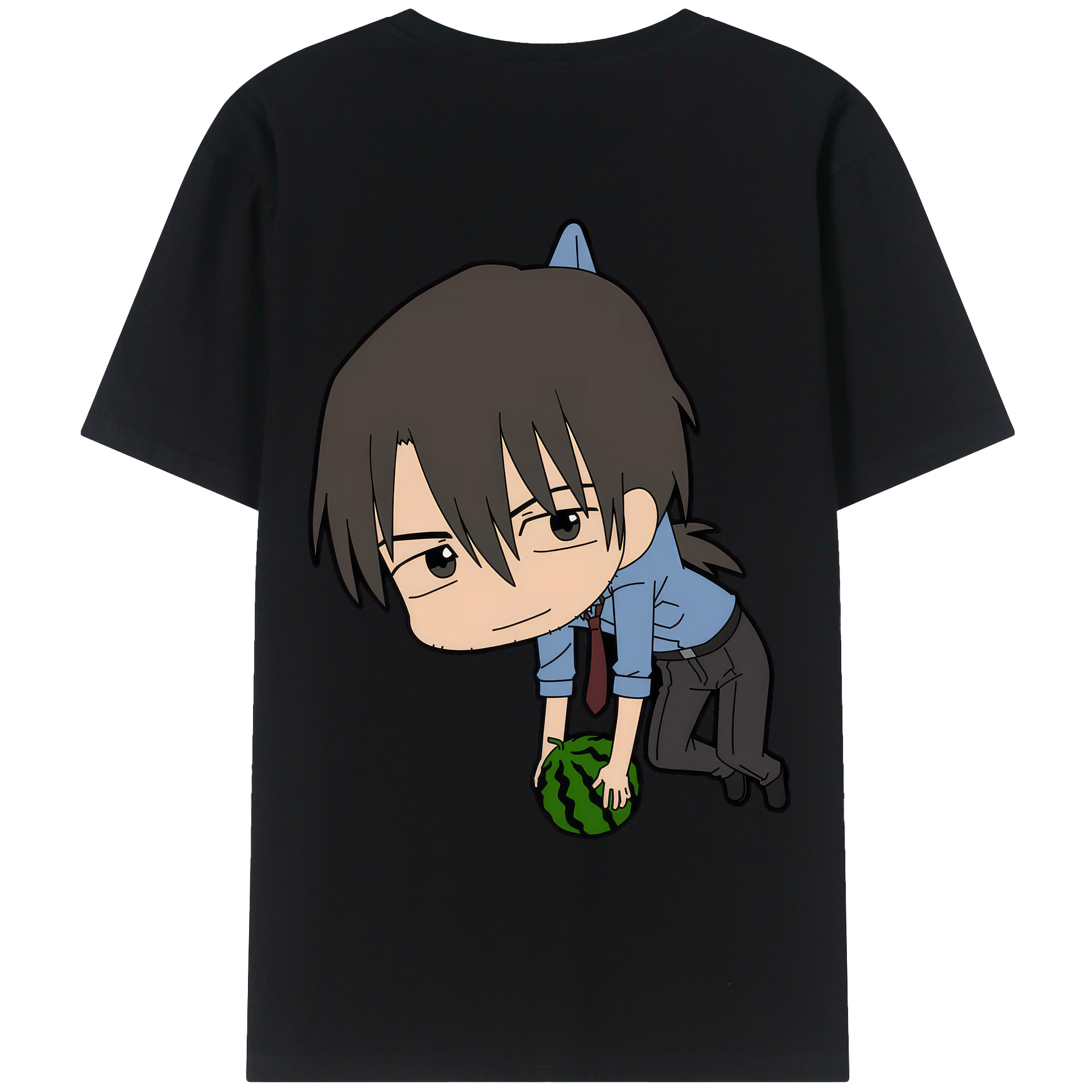 （画像用） EVA 新世紀エヴァンゲリオン 綿100％ メンズ半袖Tシャツ（バックプリント） 通気性