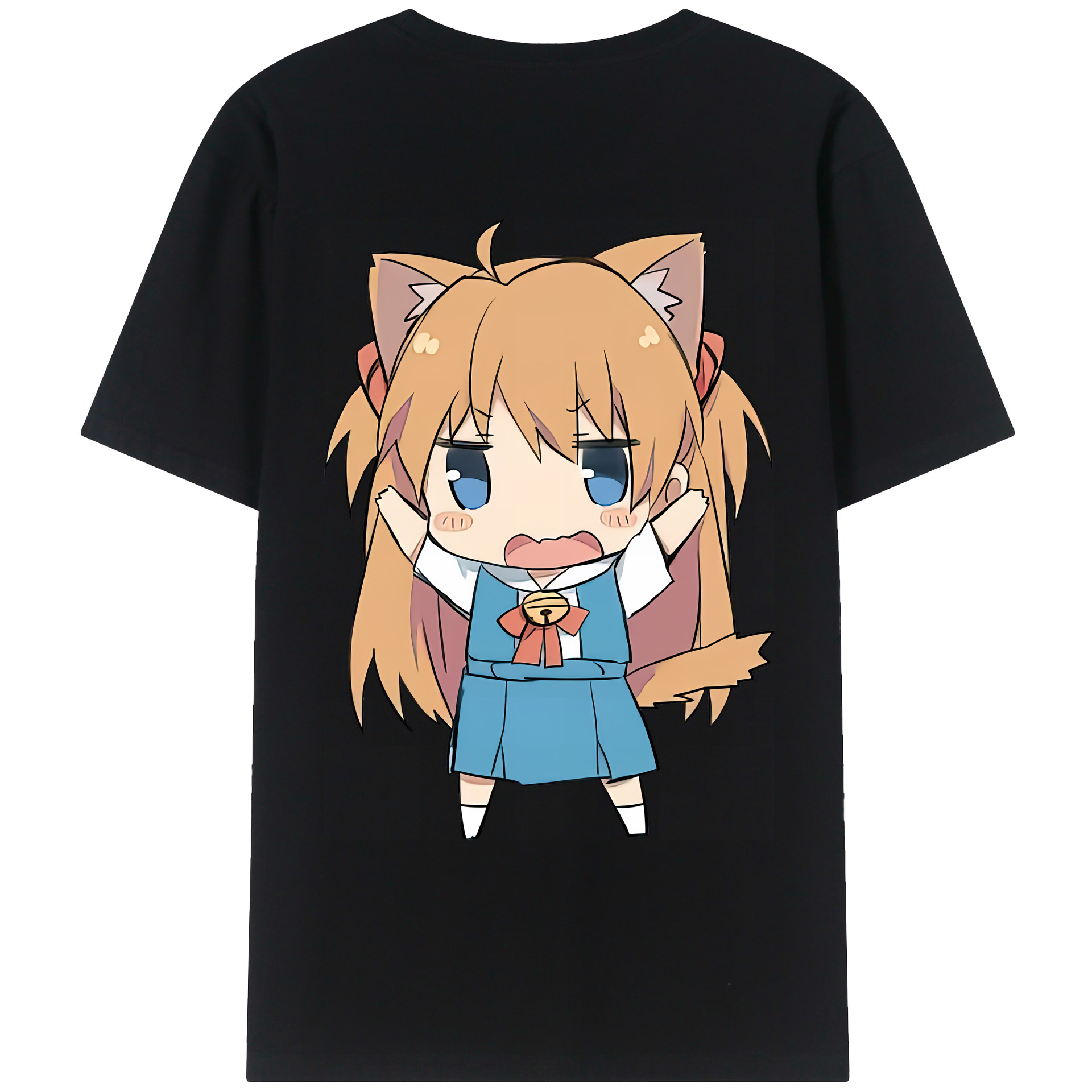 （画像用） EVA 新世紀エヴァンゲリオン 綿100％ メンズ半袖Tシャツ（バックプリント） 通気性