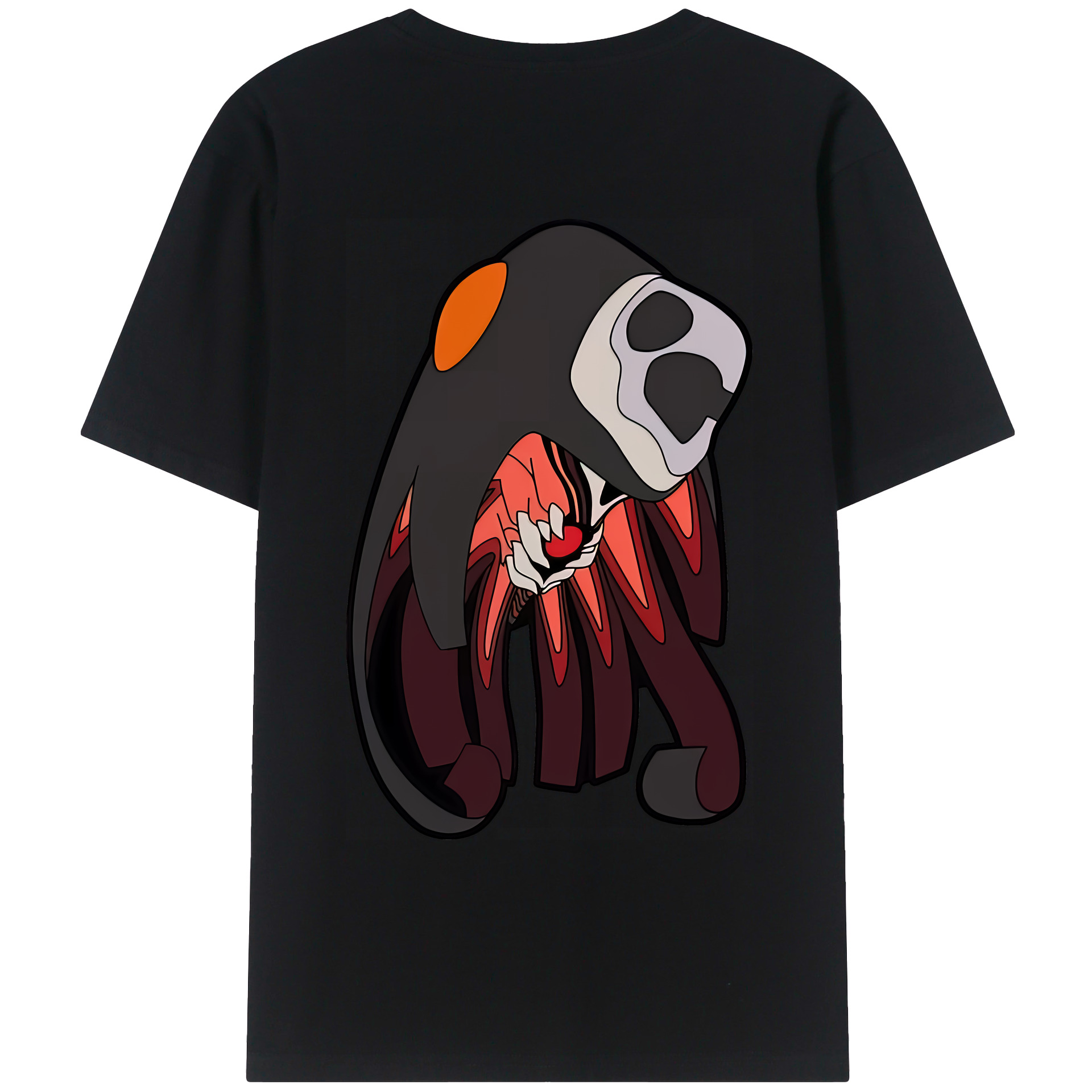 （画像用） EVA 新世紀エヴァンゲリオン 綿100％ メンズ半袖Tシャツ（バックプリント） 通気性