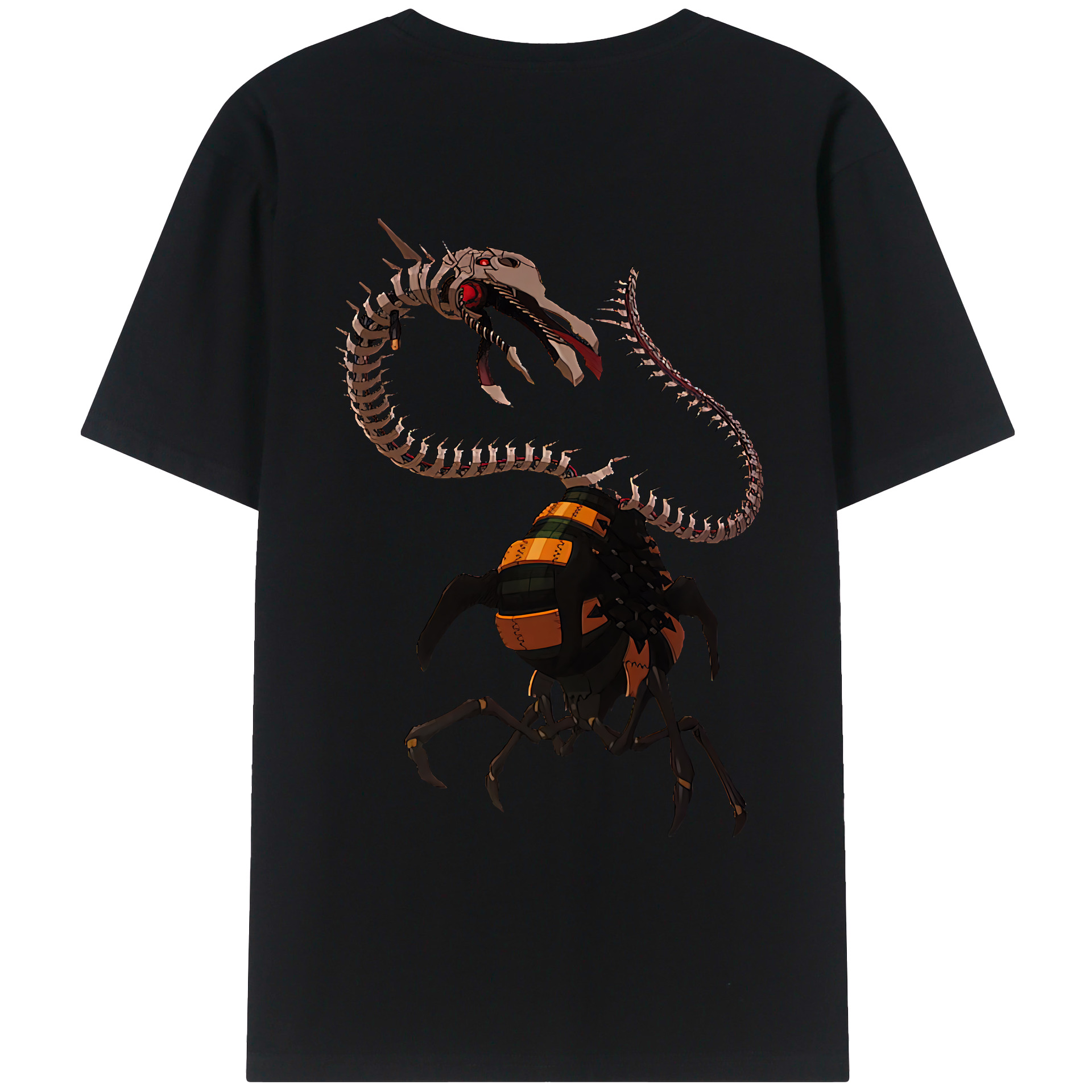（画像用） EVA 新世紀エヴァンゲリオン 綿100％ メンズ半袖Tシャツ（バックプリント） 通気性