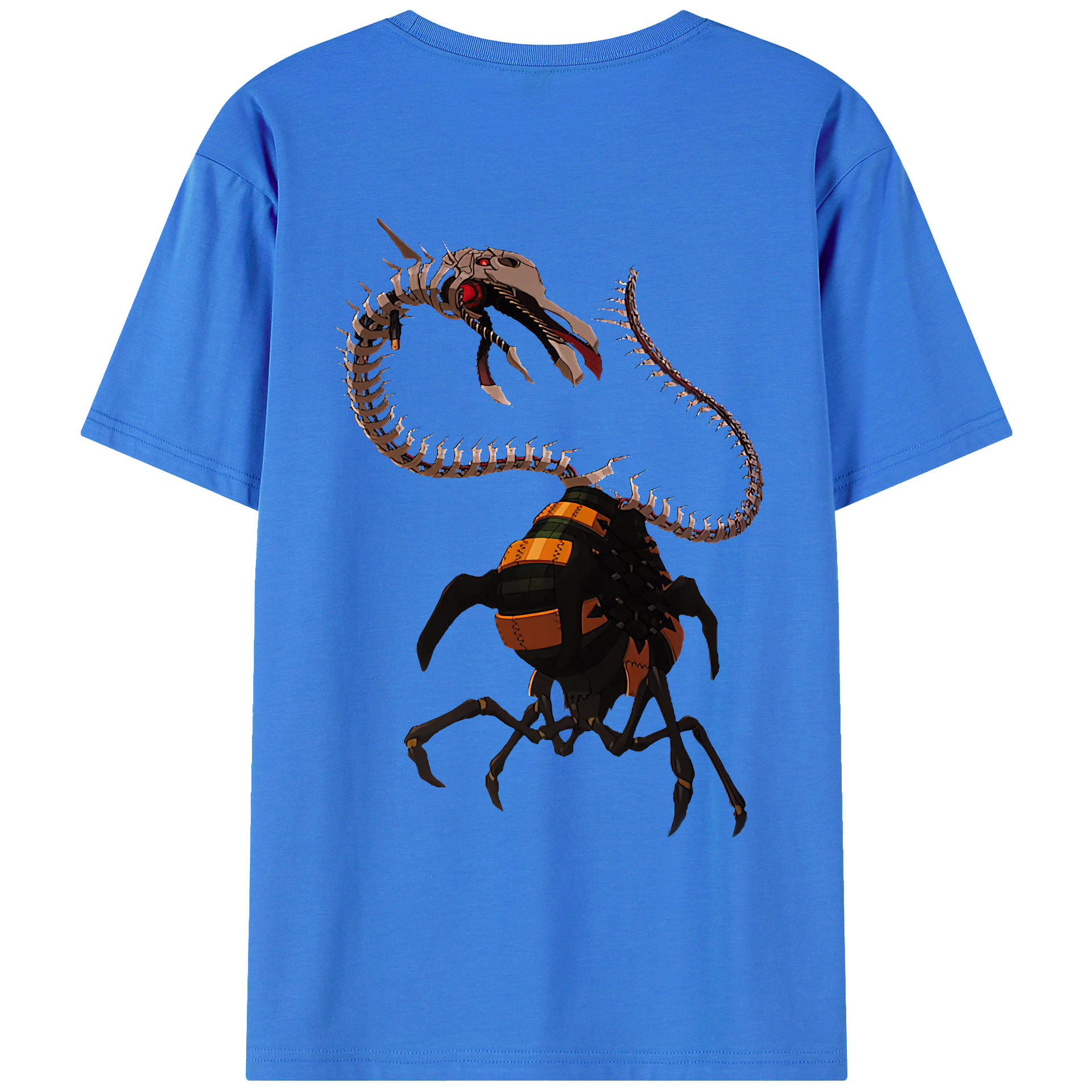 （画像用） EVA 新世紀エヴァンゲリオン 綿100％ メンズ半袖Tシャツ（バックプリント） 通気性