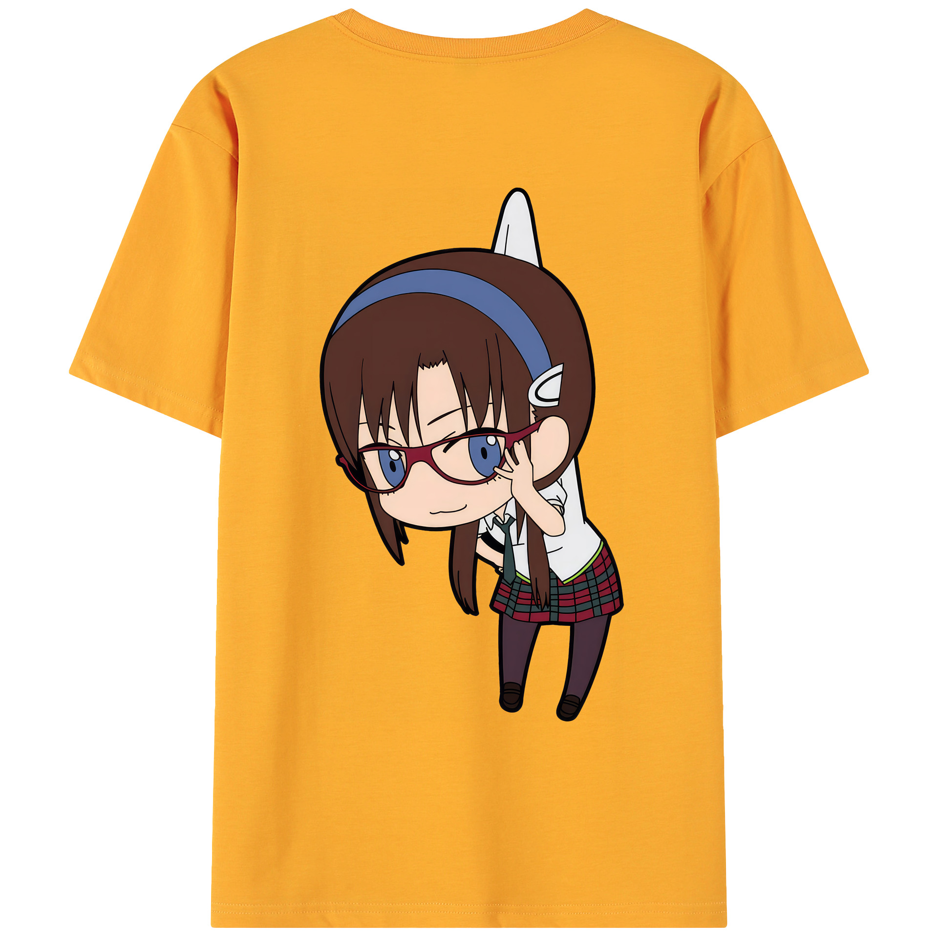（画像用） EVA 新世紀エヴァンゲリオン 綿100％ メンズ半袖Tシャツ（バックプリント） 通気性