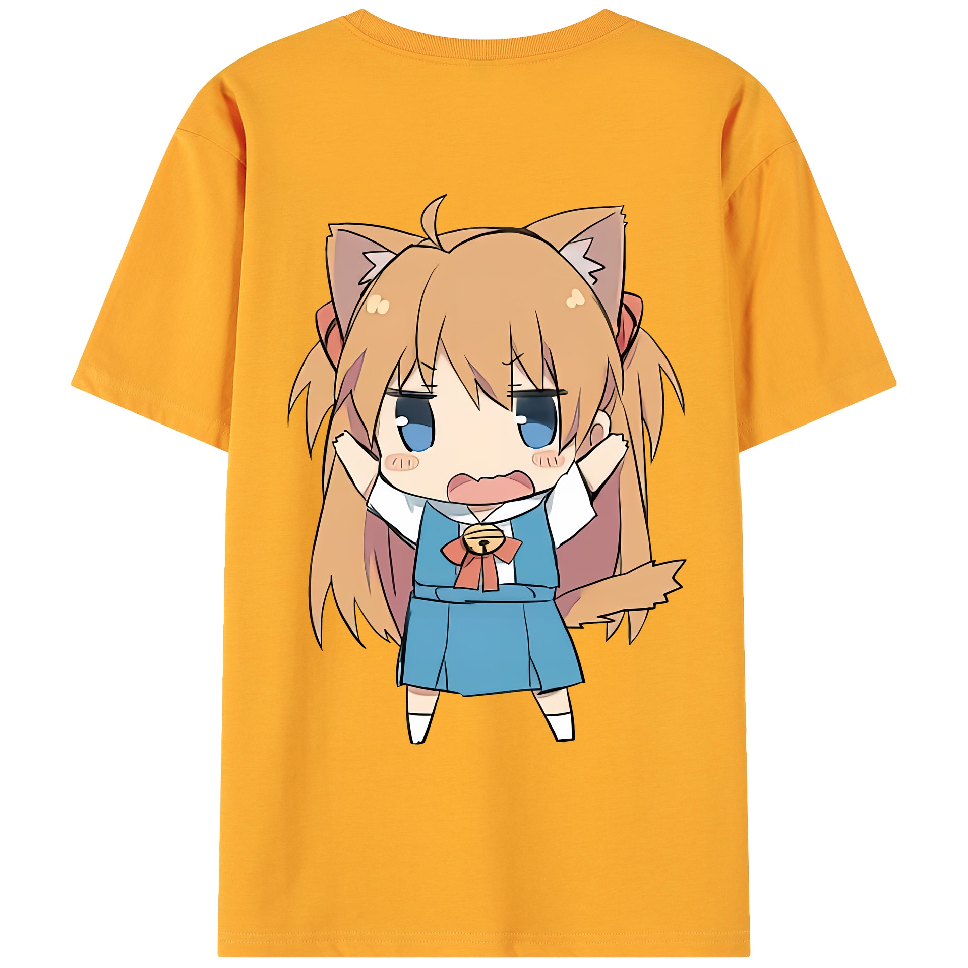 （画像用） EVA 新世紀エヴァンゲリオン 綿100％ メンズ半袖Tシャツ（バックプリント） 通気性