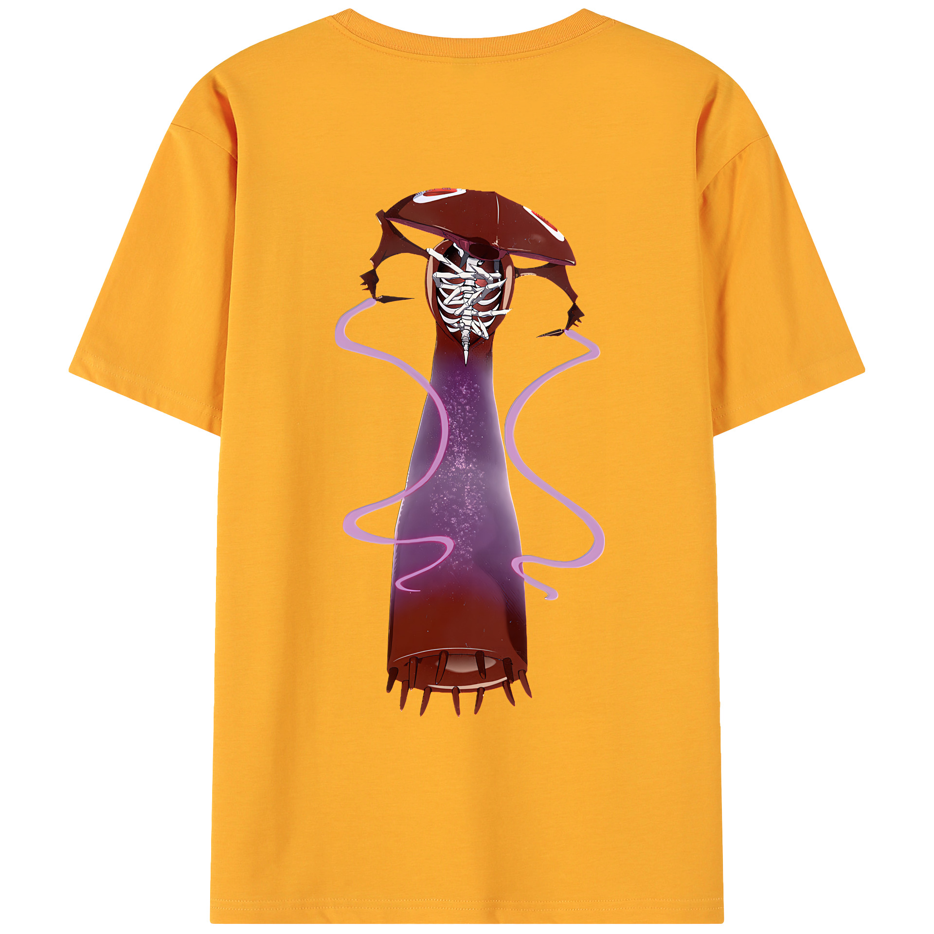 （画像用） EVA 新世紀エヴァンゲリオン 綿100％ メンズ半袖Tシャツ（バックプリント） 通気性