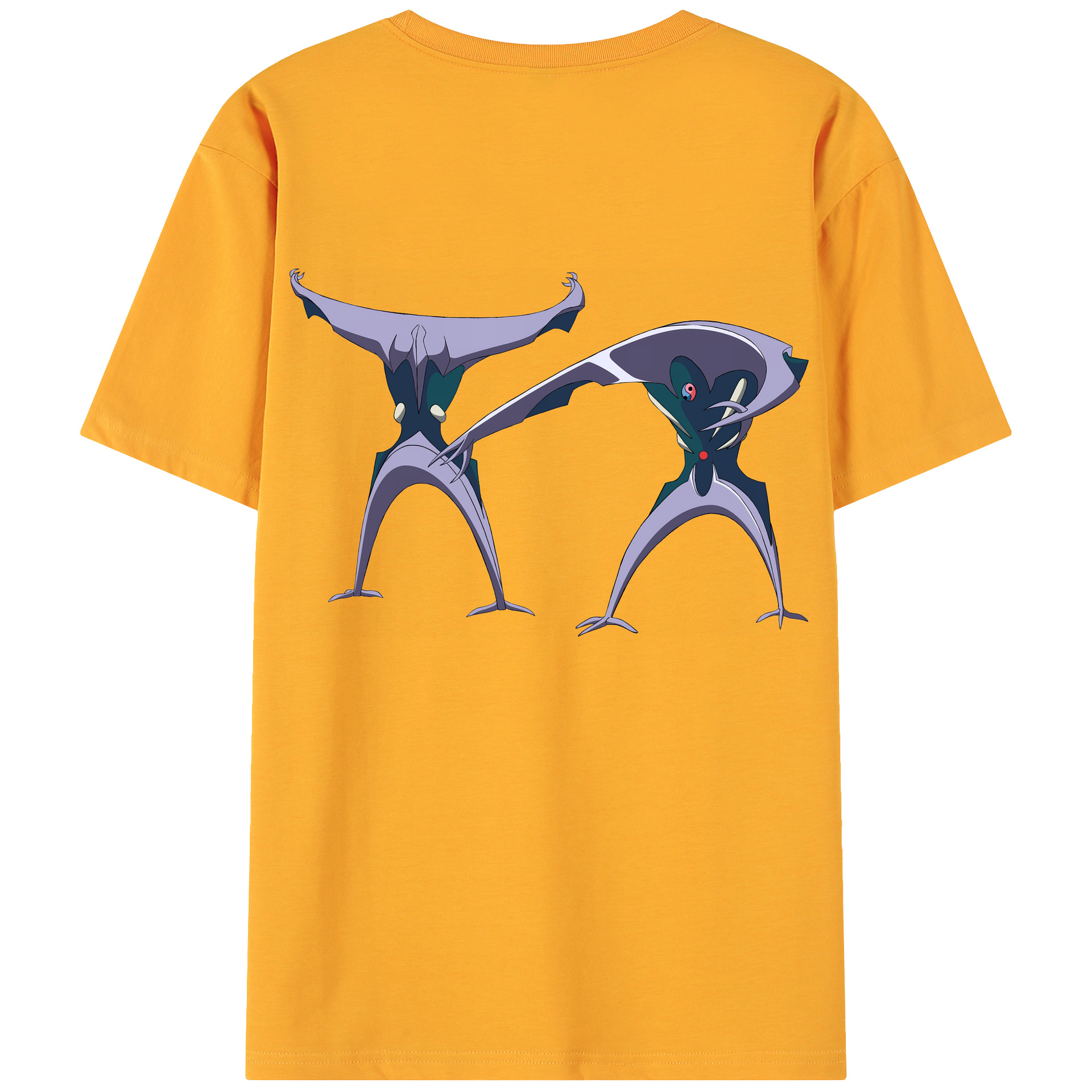 （画像用） EVA 新世紀エヴァンゲリオン 綿100％ メンズ半袖Tシャツ（バックプリント） 通気性