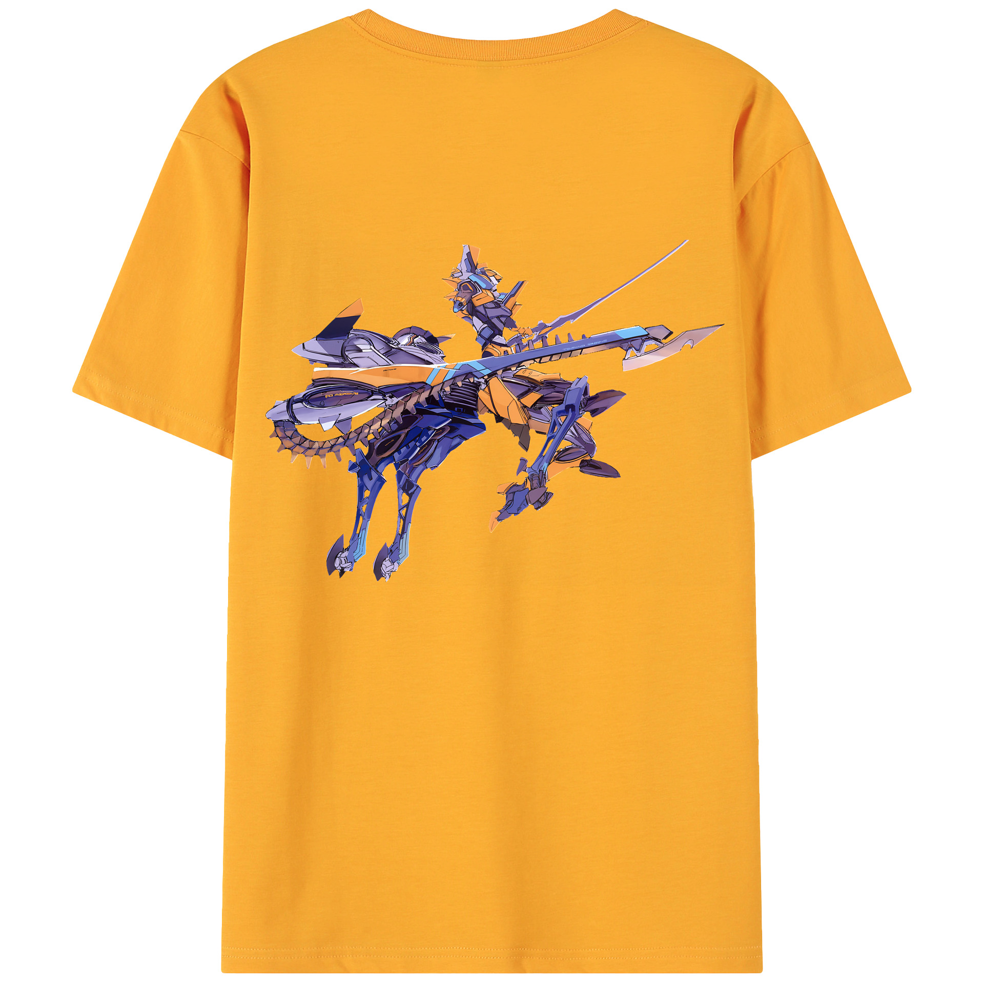 （画像用） EVA 新世紀エヴァンゲリオン 綿100％ メンズ半袖Tシャツ（バックプリント） 通気性
