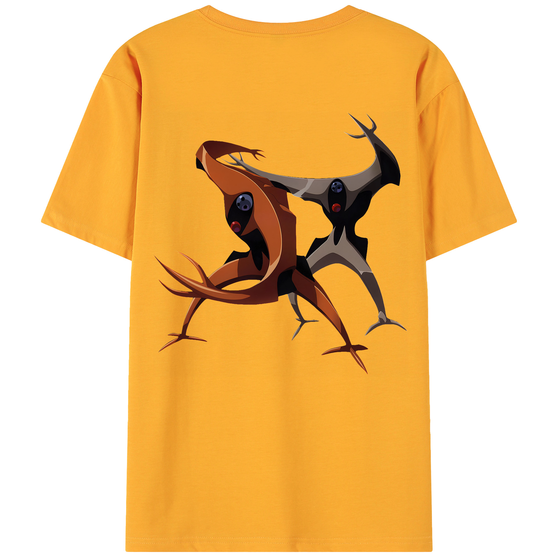 （画像用） EVA 新世紀エヴァンゲリオン 綿100％ メンズ半袖Tシャツ（バックプリント） 通気性