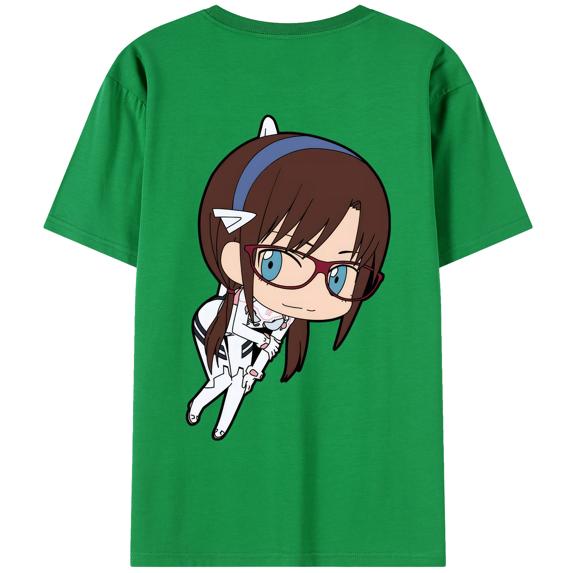 （画像用） EVA 新世紀エヴァンゲリオン 綿100％ メンズ半袖Tシャツ（バックプリント） 通気性