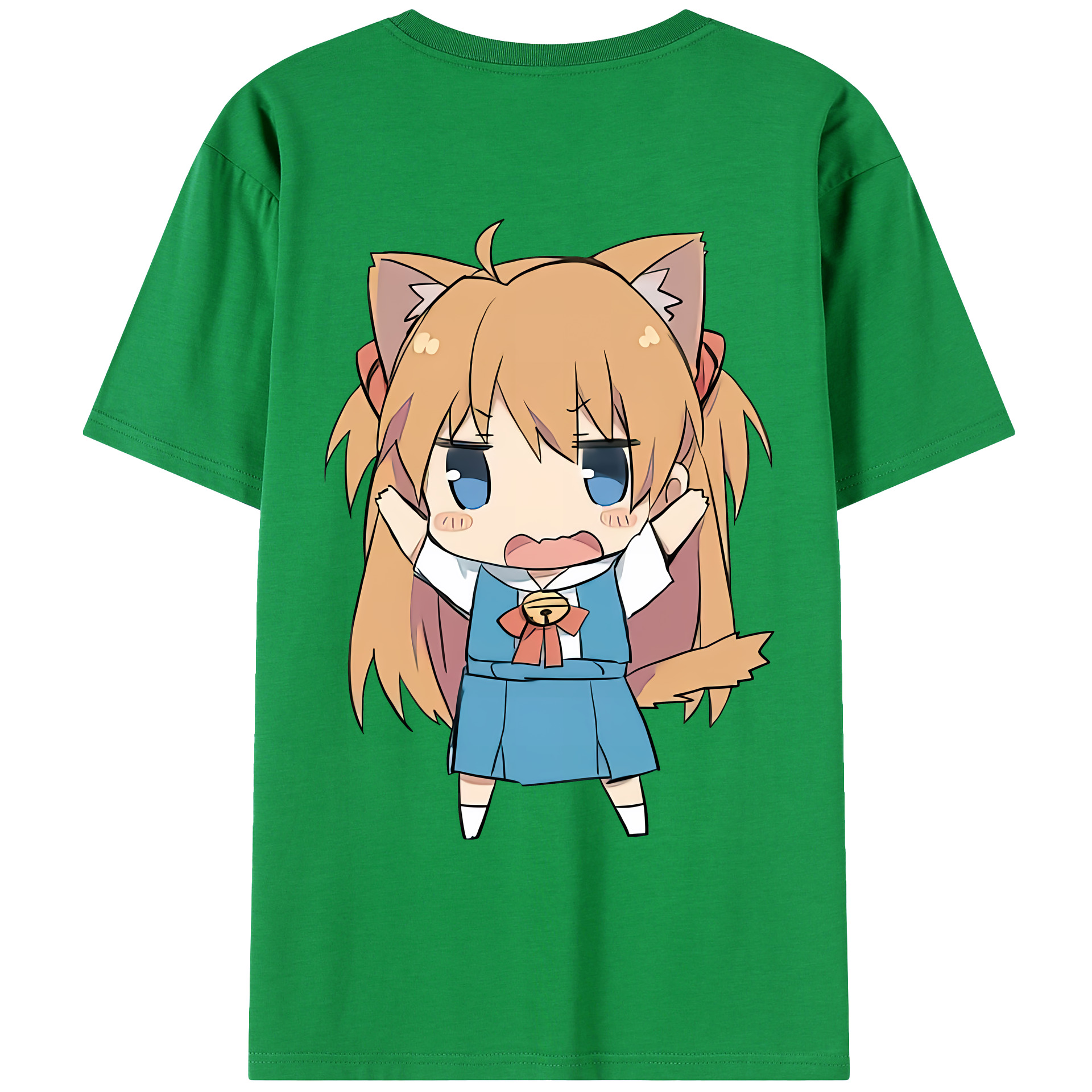 （画像用） EVA 新世紀エヴァンゲリオン 綿100％ メンズ半袖Tシャツ（バックプリント） 通気性