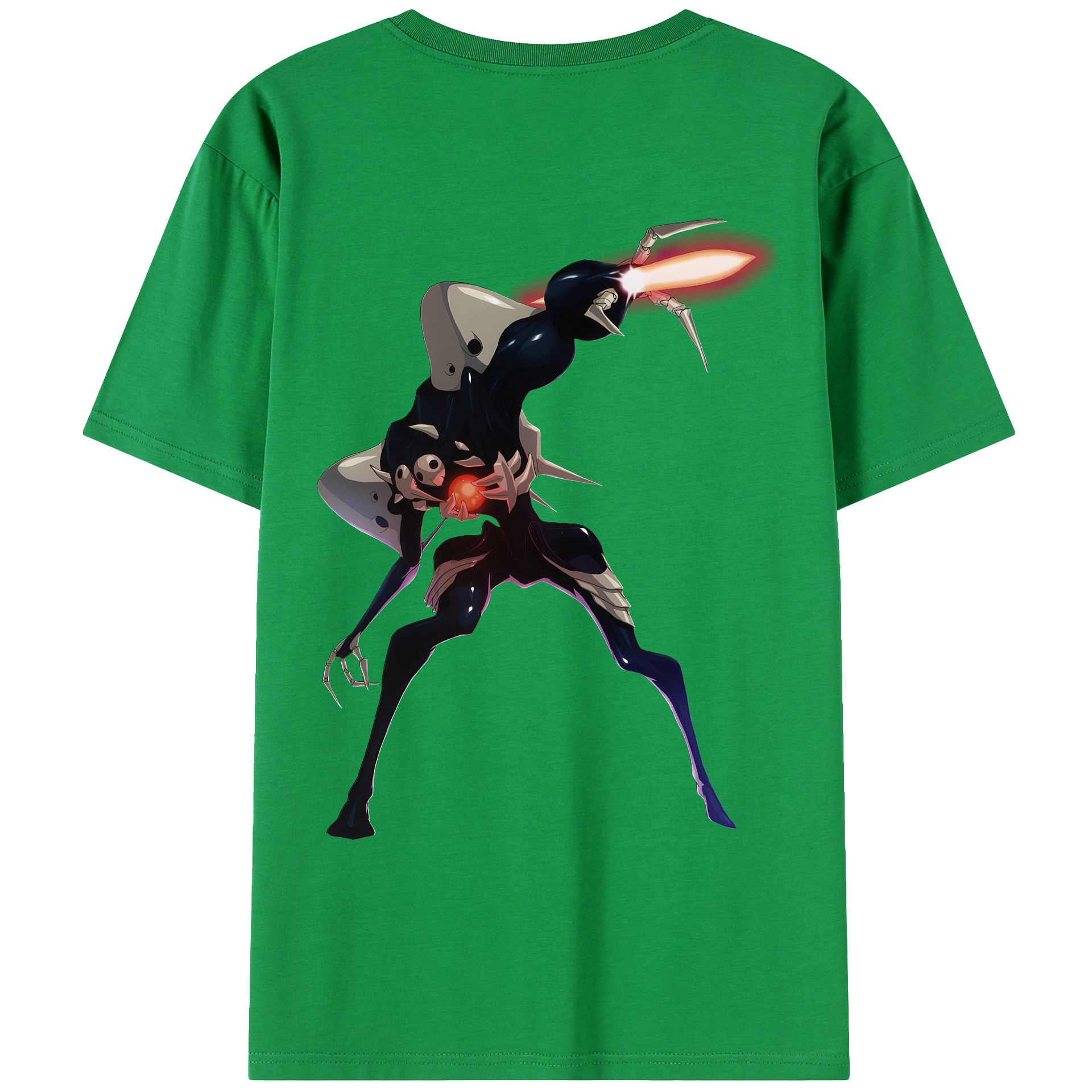 （画像用） EVA 新世紀エヴァンゲリオン 綿100％ メンズ半袖Tシャツ（バックプリント） 通気性