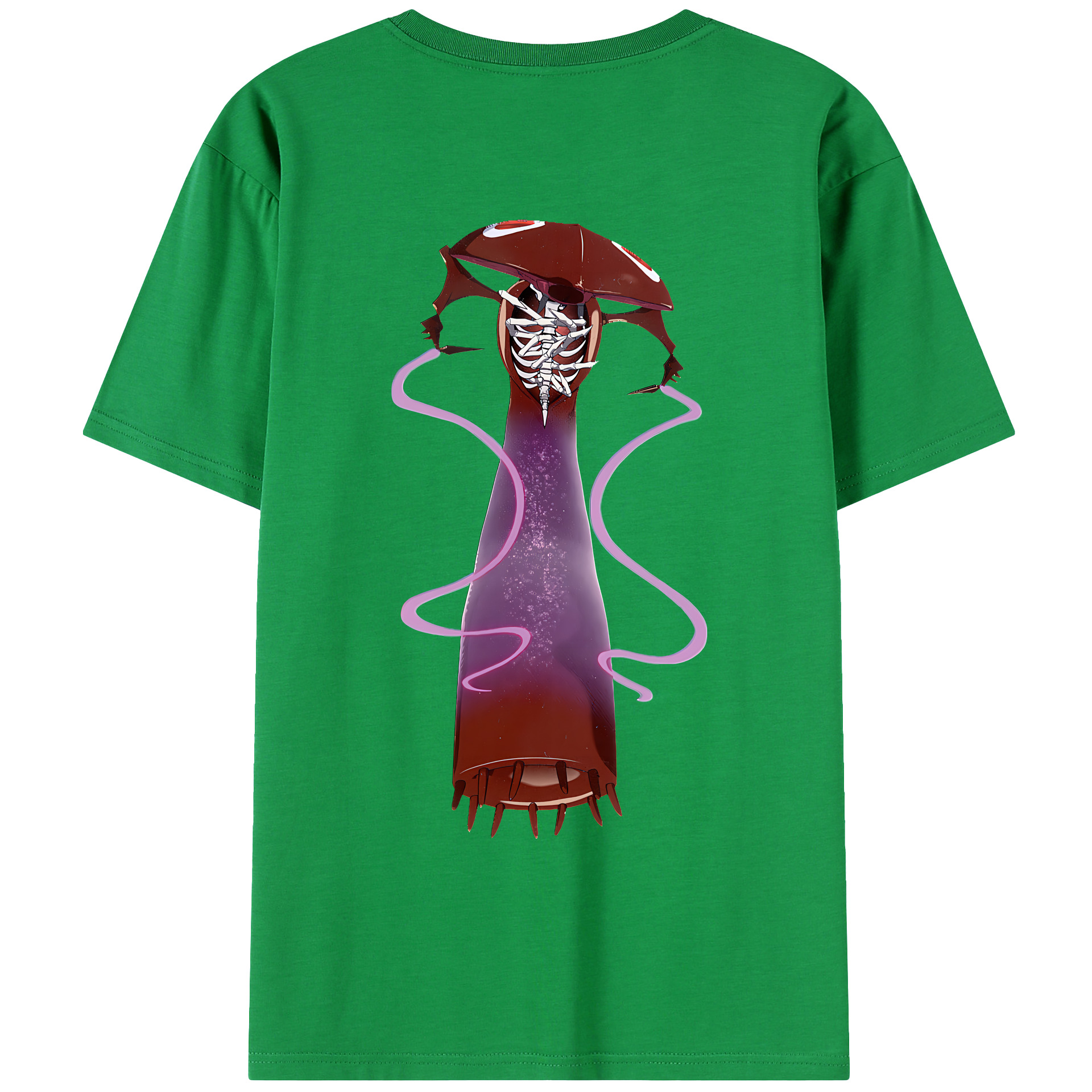 （画像用） EVA 新世紀エヴァンゲリオン 綿100％ メンズ半袖Tシャツ（バックプリント） 通気性