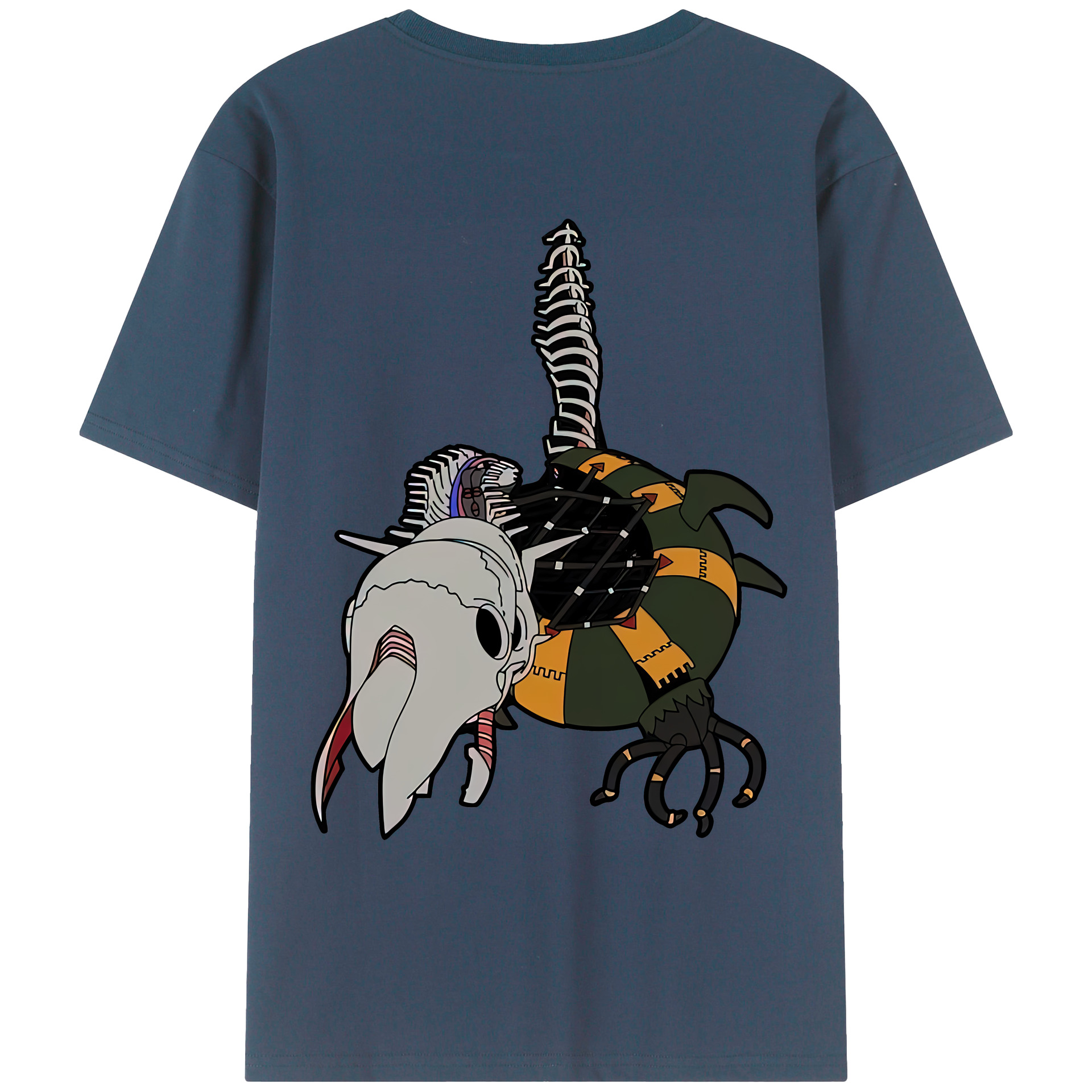 （画像用） EVA 新世紀エヴァンゲリオン 綿100％ メンズ半袖Tシャツ（バックプリント） 通気性