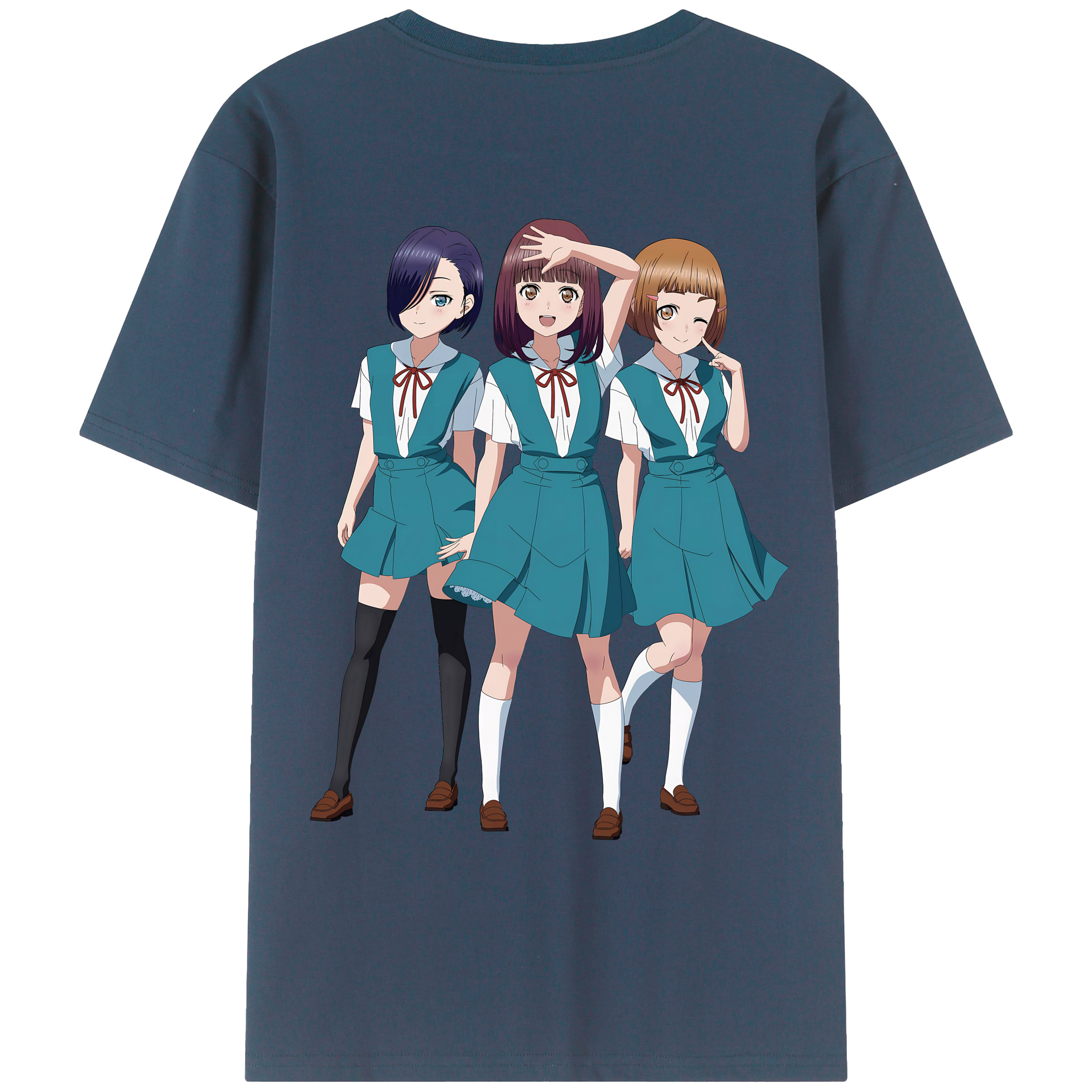 （画像用） EVA 新世紀エヴァンゲリオン 綿100％ メンズ半袖Tシャツ（バックプリント） 通気性