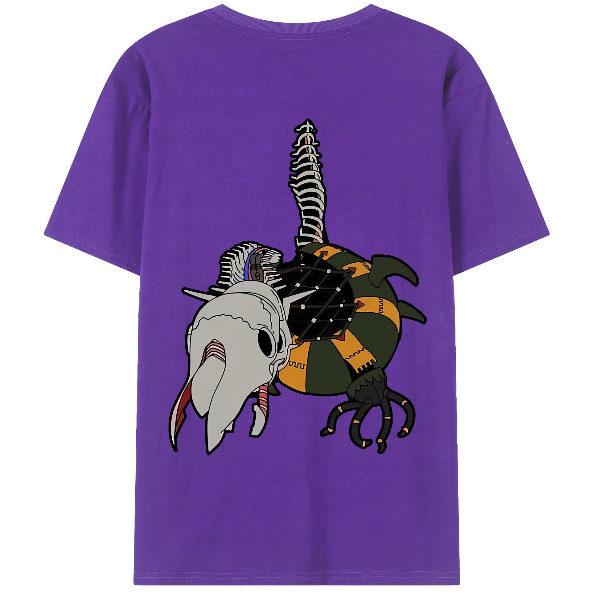 （画像用） EVA 新世紀エヴァンゲリオン 綿100％ メンズ半袖Tシャツ（バックプリント） 通気性