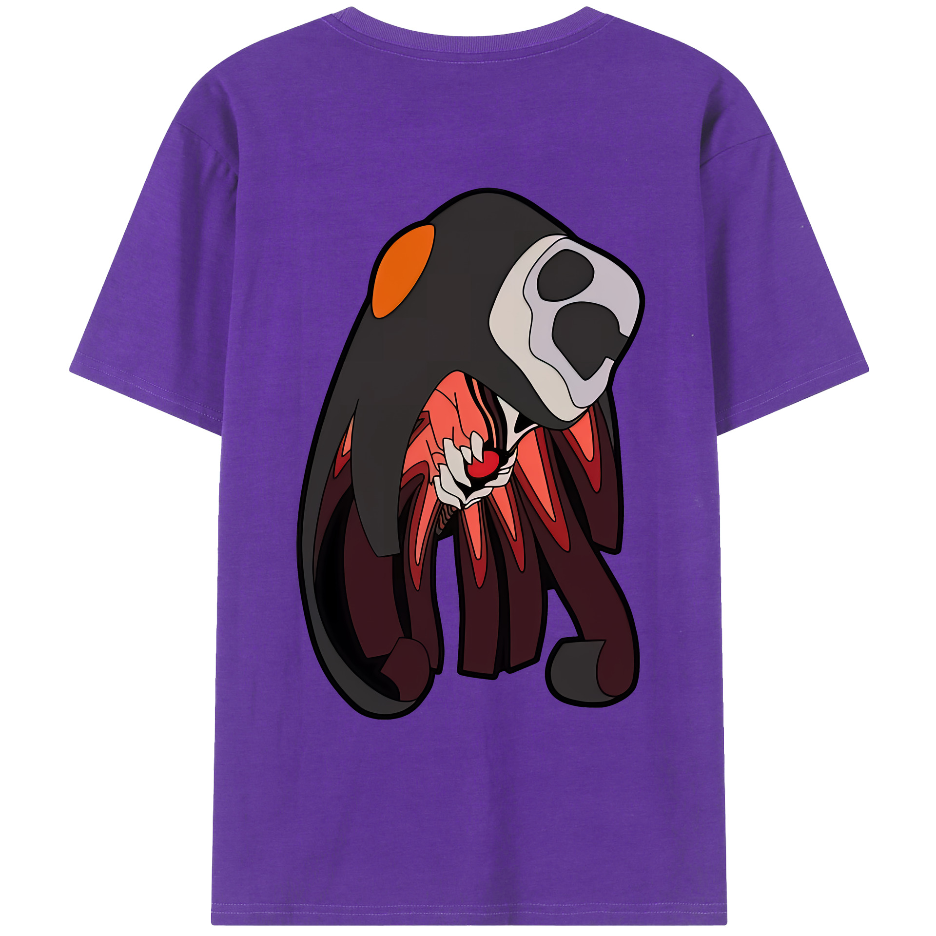 （画像用） EVA 新世紀エヴァンゲリオン 綿100％ メンズ半袖Tシャツ（バックプリント） 通気性