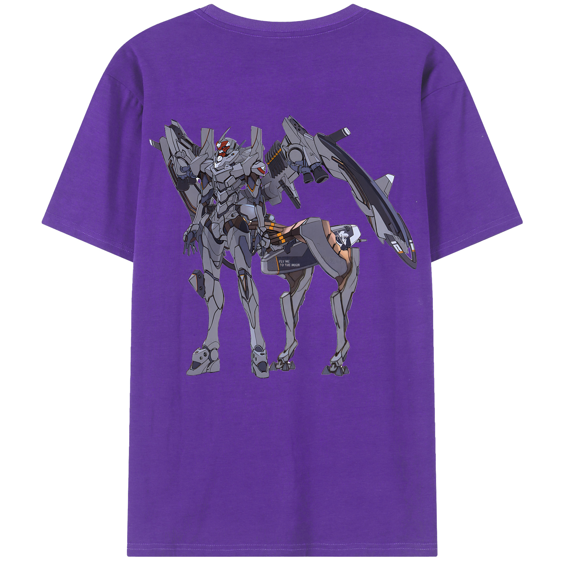 （画像用） EVA 新世紀エヴァンゲリオン 綿100％ メンズ半袖Tシャツ（バックプリント） 通気性