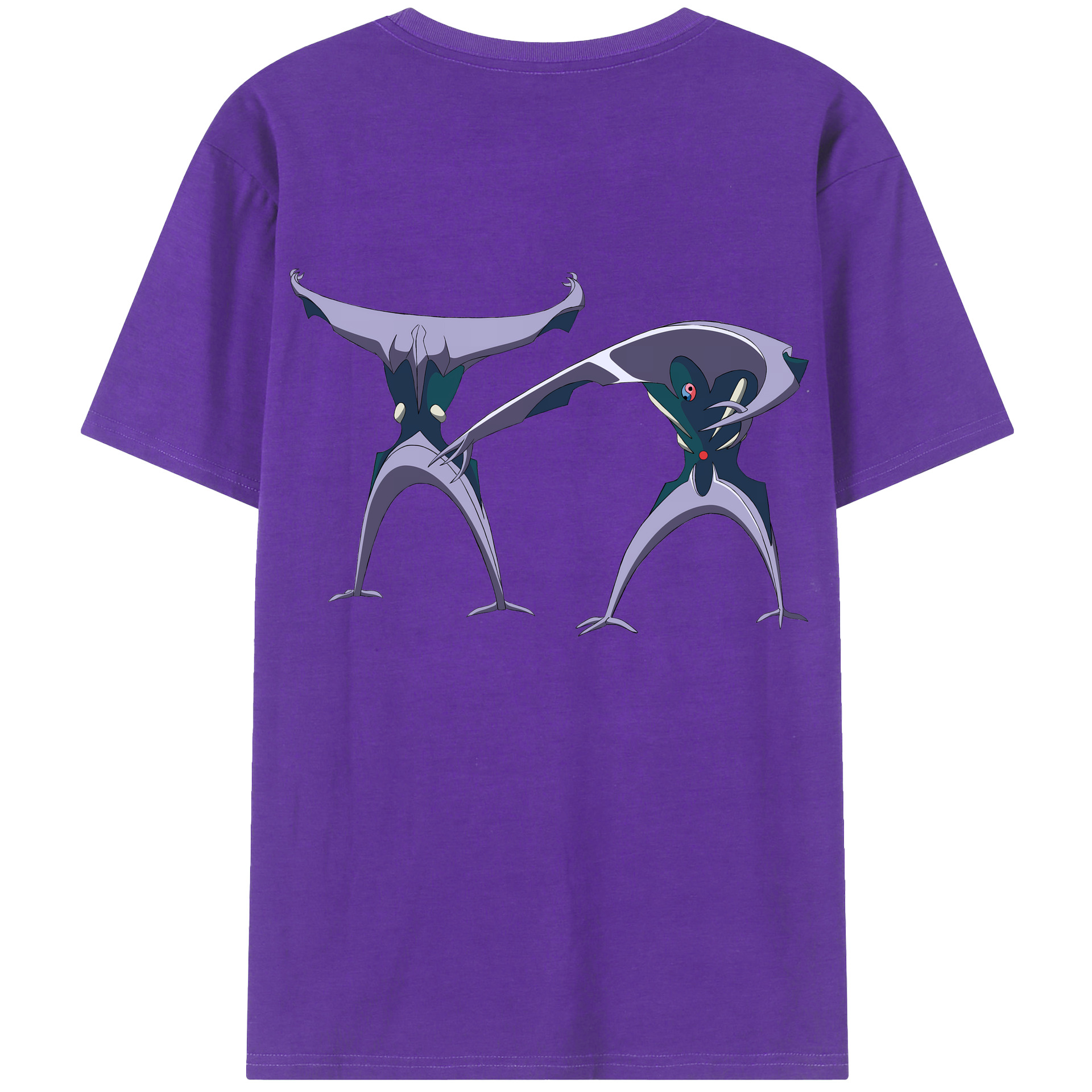 （画像用） EVA 新世紀エヴァンゲリオン 綿100％ メンズ半袖Tシャツ（バックプリント） 通気性