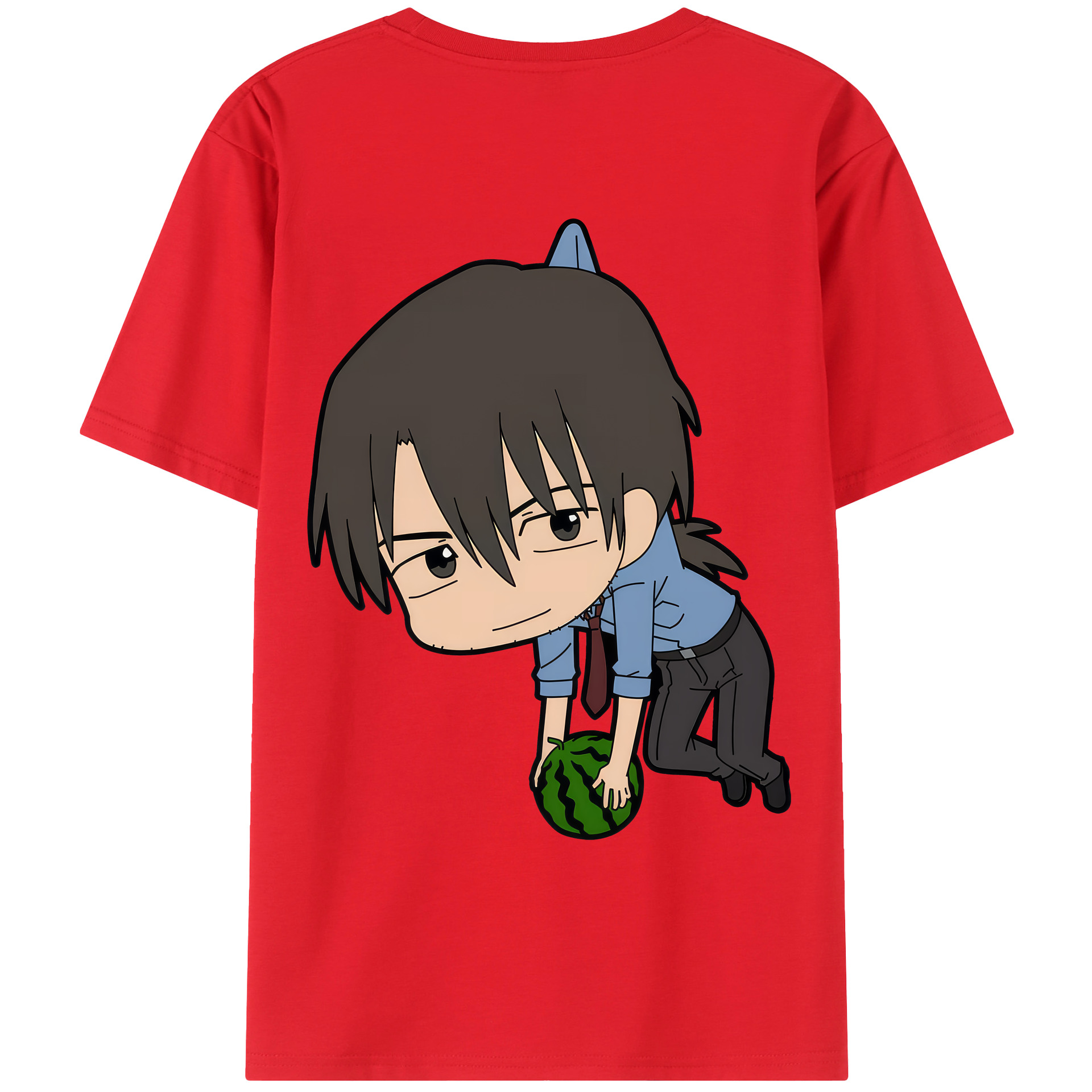 （画像用） EVA 新世紀エヴァンゲリオン 綿100％ メンズ半袖Tシャツ（バックプリント） 通気性