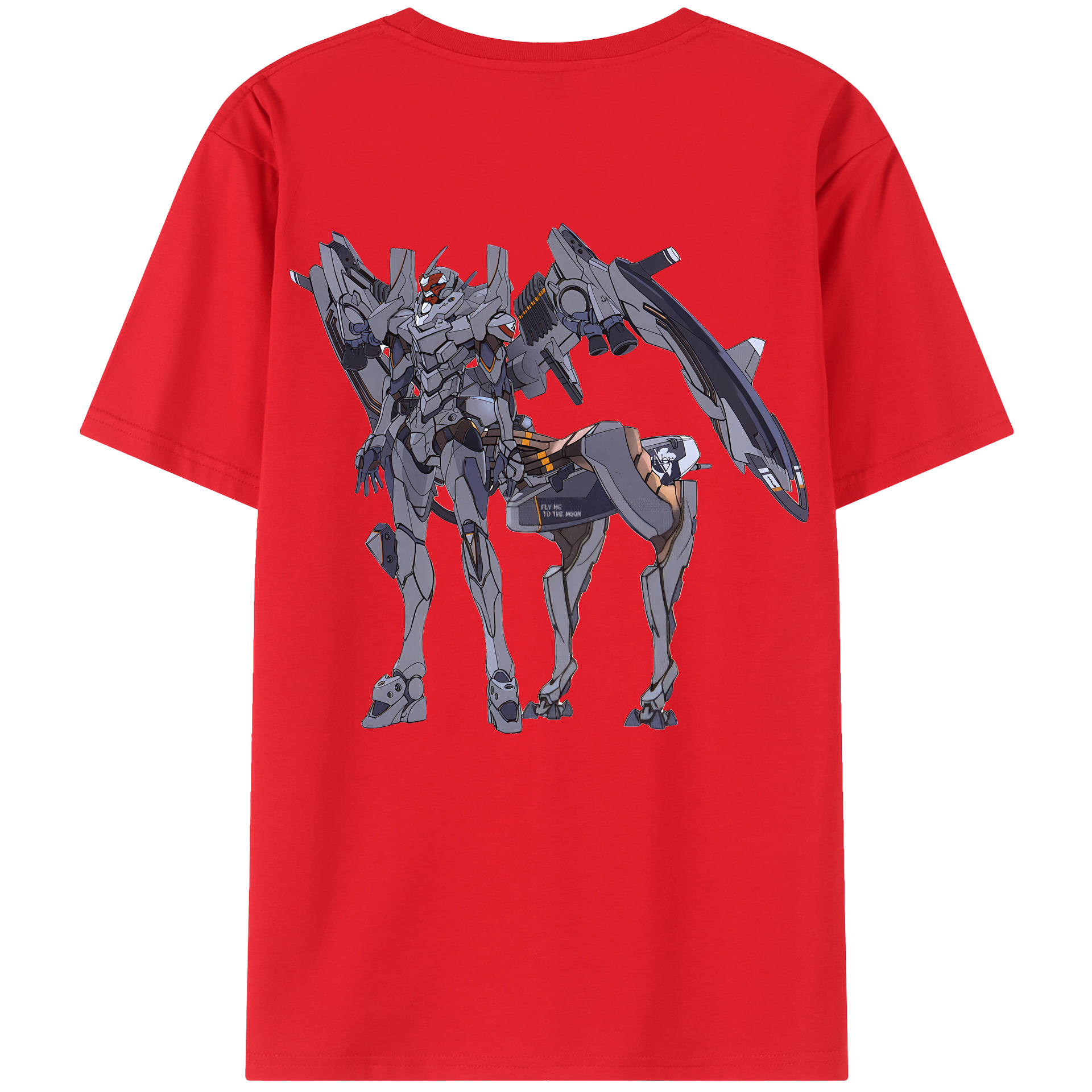 （画像用） EVA 新世紀エヴァンゲリオン 綿100％ メンズ半袖Tシャツ（バックプリント） 通気性